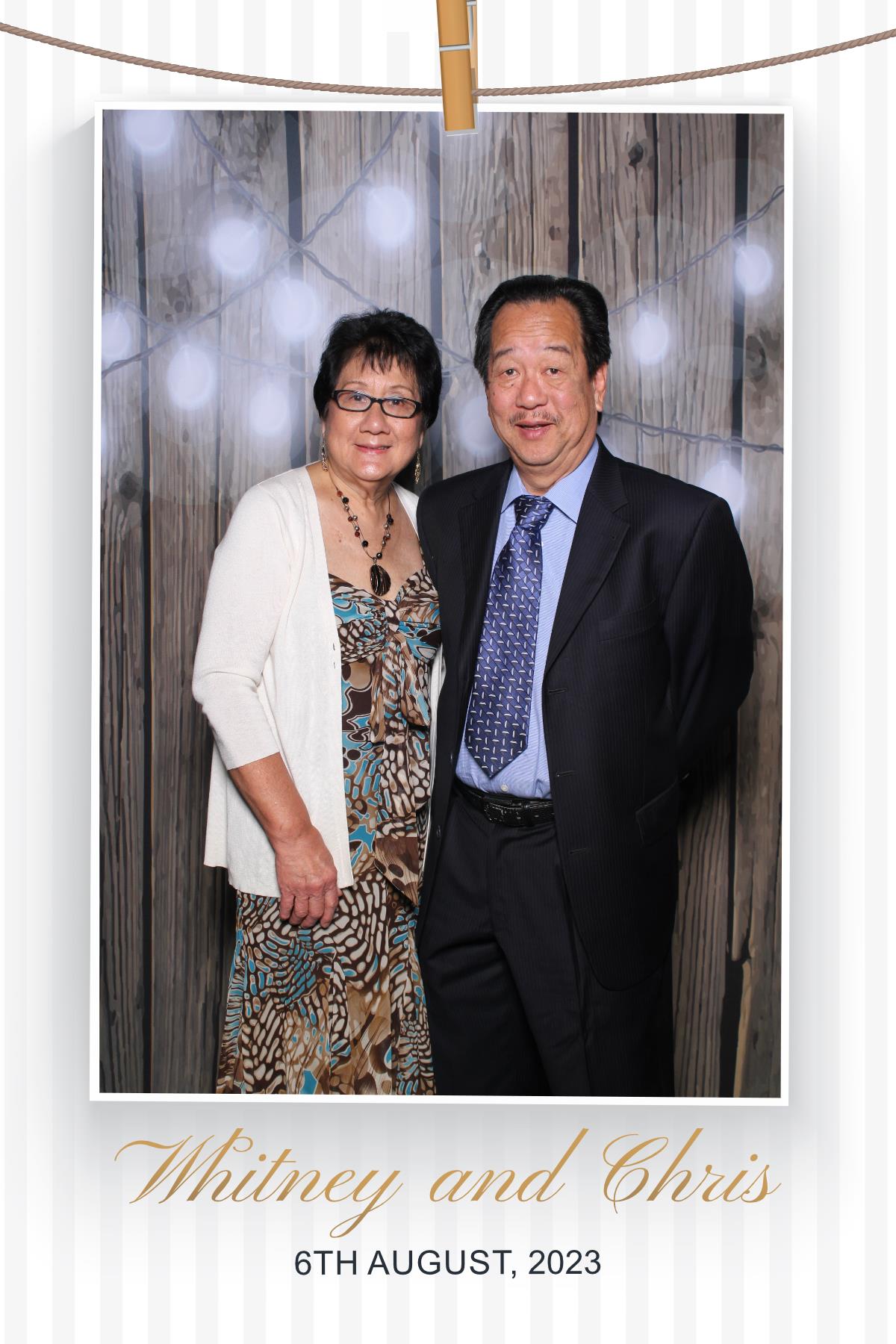 Whitney & Chris  | View more photos from the event at gallery.myselfiemirror.ca/u/romanmyselfiemirrorca/Whitney-Chris