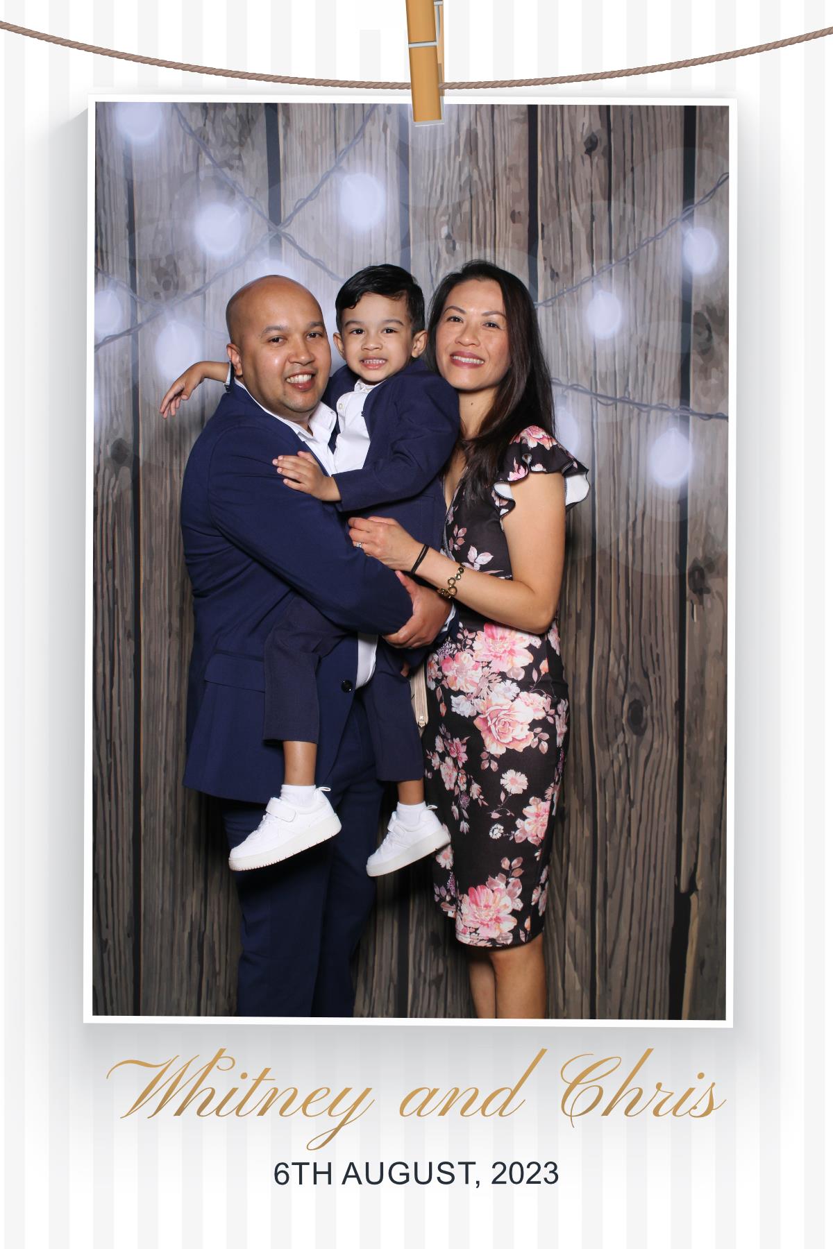 Whitney & Chris  | View more photos from the event at gallery.myselfiemirror.ca/u/romanmyselfiemirrorca/Whitney-Chris