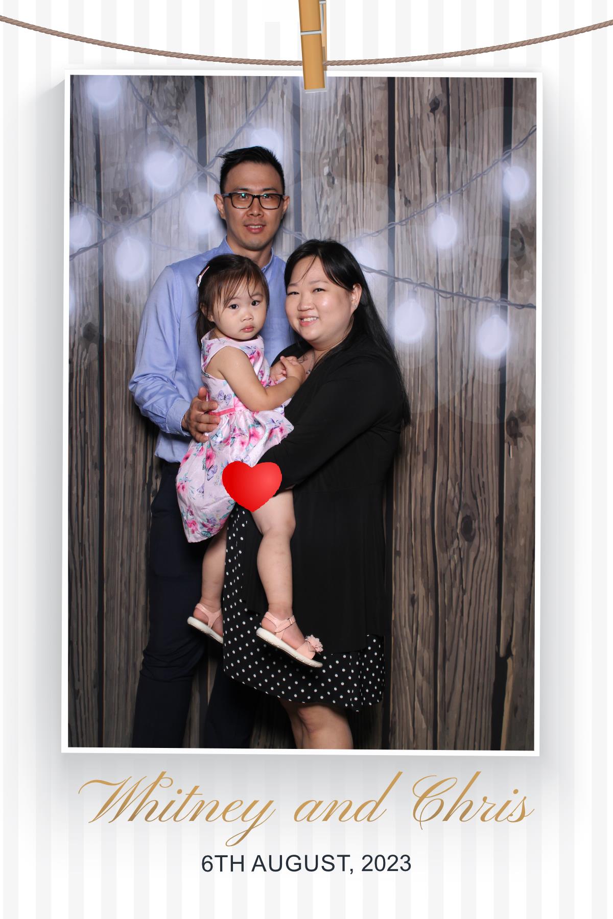 Whitney & Chris  | View more photos from the event at gallery.myselfiemirror.ca/u/romanmyselfiemirrorca/Whitney-Chris