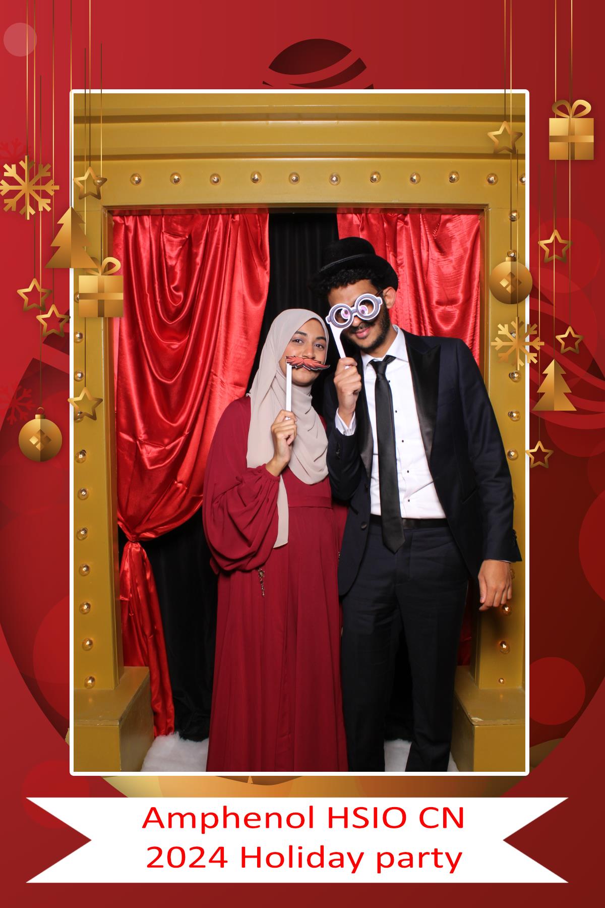 Amphenol HSIO CN Holiday Party | View more photos from the event at gallery.myselfiemirror.ca/u/romanmyselfiemirrorca/Amphenol-HSIO-CN-Holiday-Party