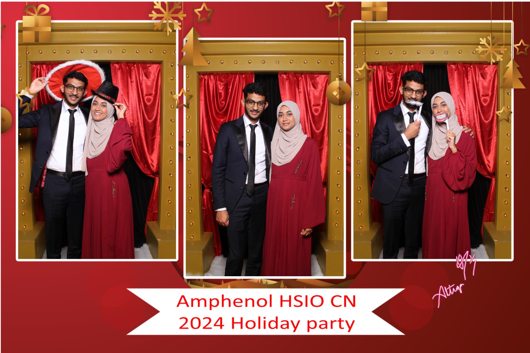 Amphenol HSIO CN Holiday Party | View more photos from the event at gallery.myselfiemirror.ca/u/romanmyselfiemirrorca/Amphenol-HSIO-CN-Holiday-Party