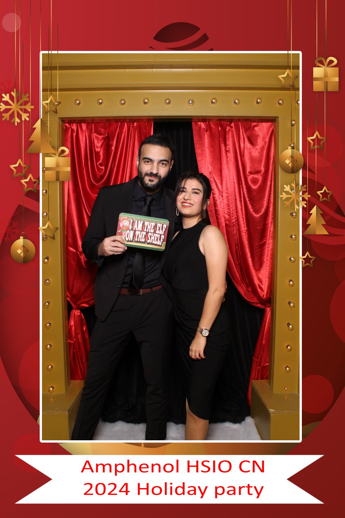 Amphenol HSIO CN Holiday Party | View more photos from the event at gallery.myselfiemirror.ca/u/romanmyselfiemirrorca/Amphenol-HSIO-CN-Holiday-Party