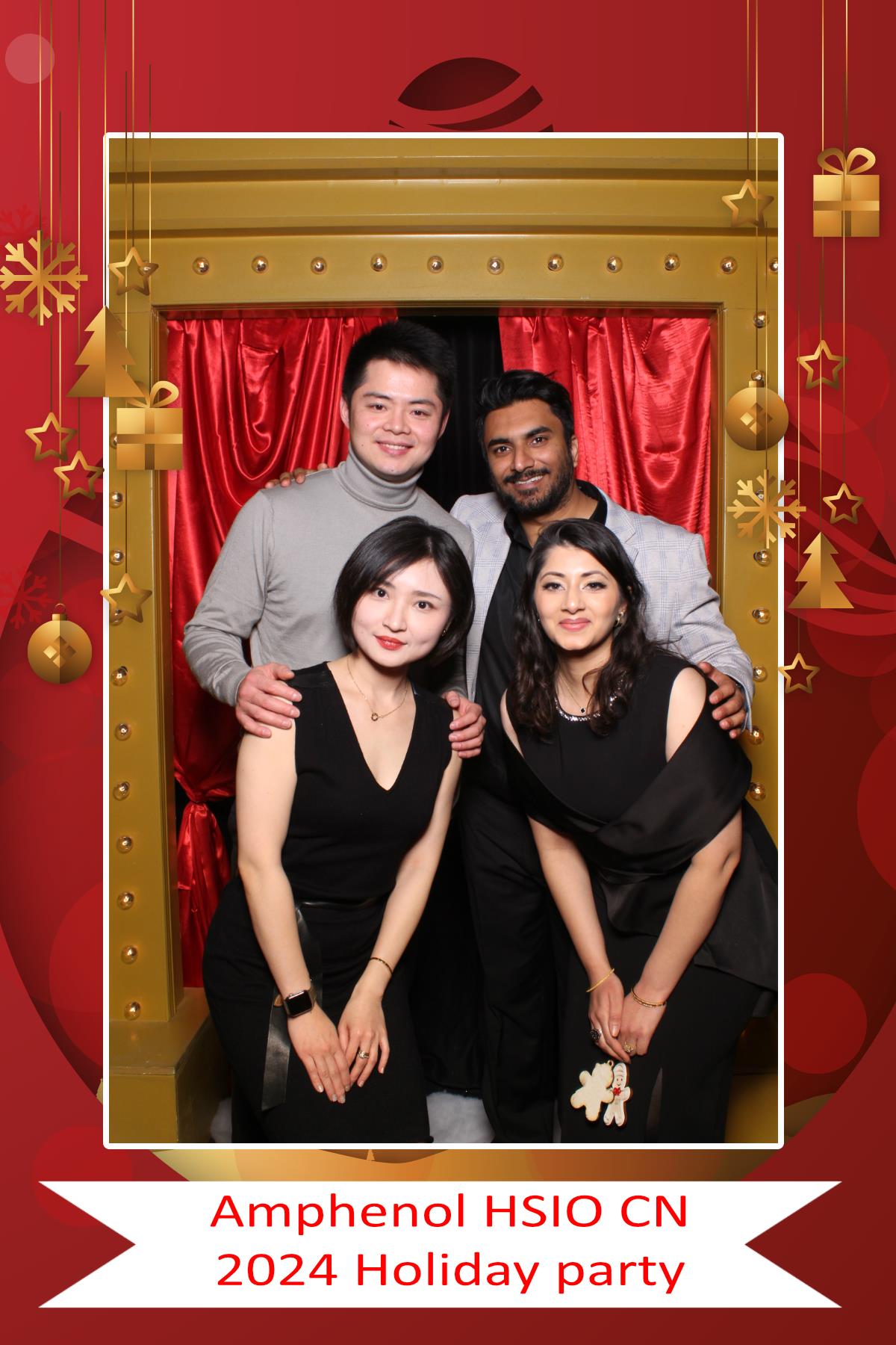 Amphenol HSIO CN Holiday Party | View more photos from the event at gallery.myselfiemirror.ca/u/romanmyselfiemirrorca/Amphenol-HSIO-CN-Holiday-Party