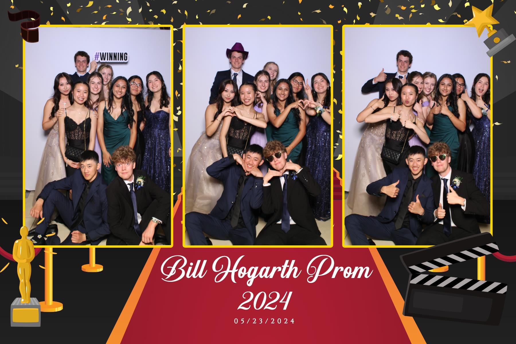 Bill Hogarth Prom 2024 | View more photos from the event at gallery.myselfiemirror.ca/u/romanmyselfiemirrorca/Bill-Hogarth-Prom-2024