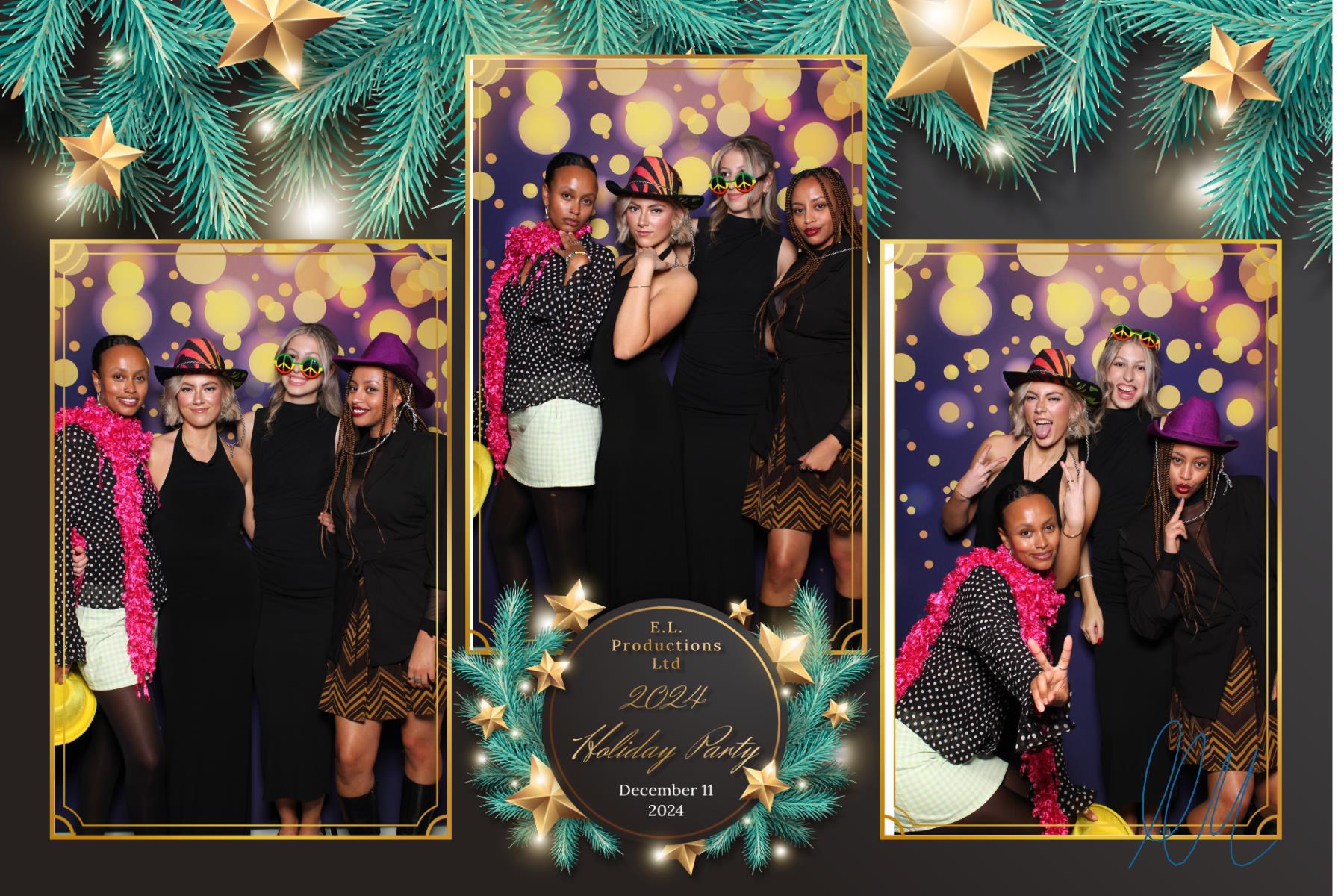 E. L. Productions Ltd Holiday Party | View more photos from the event at gallery.myselfiemirror.ca/u/romanmyselfiemirrorca/E-L-Productions-Ltd-Holiday-Party