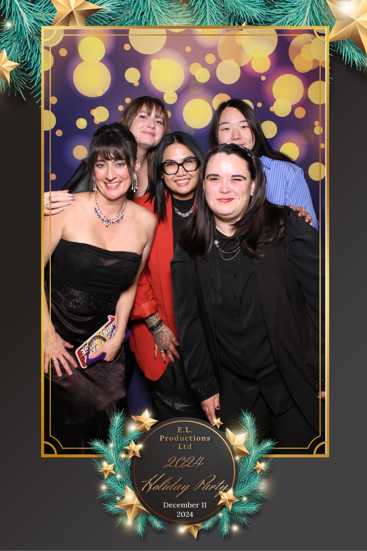 E. L. Productions Ltd Holiday Party | View more photos from the event at gallery.myselfiemirror.ca/u/romanmyselfiemirrorca/E-L-Productions-Ltd-Holiday-Party