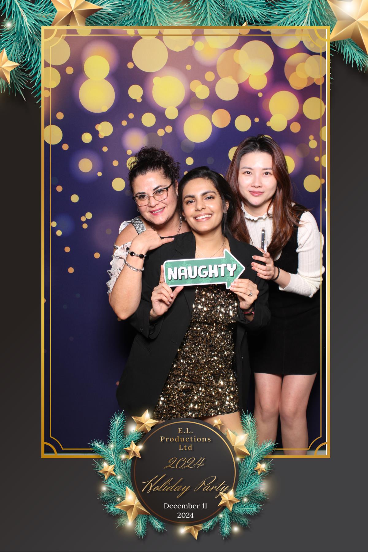 E. L. Productions Ltd Holiday Party | View more photos from the event at gallery.myselfiemirror.ca/u/romanmyselfiemirrorca/E-L-Productions-Ltd-Holiday-Party