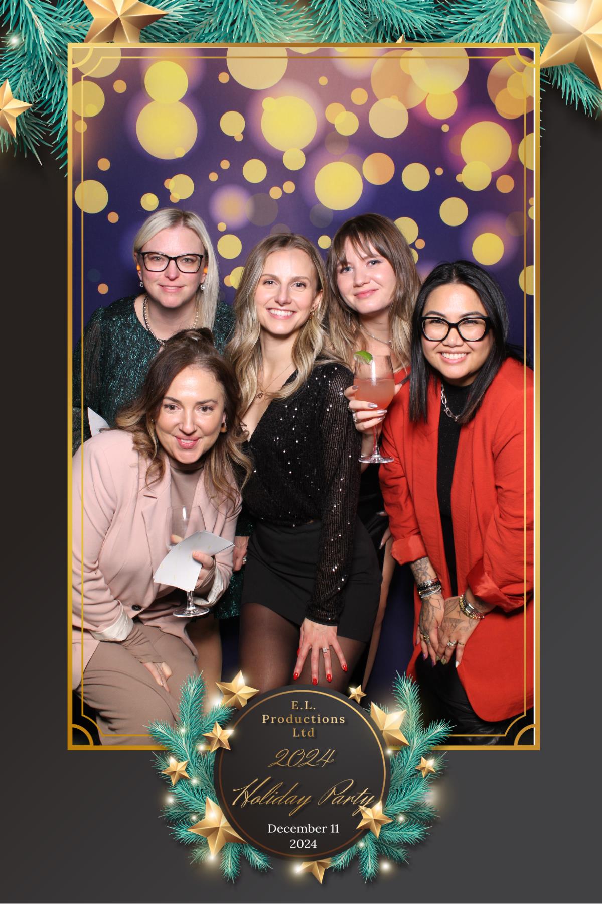 E. L. Productions Ltd Holiday Party | View more photos from the event at gallery.myselfiemirror.ca/u/romanmyselfiemirrorca/E-L-Productions-Ltd-Holiday-Party