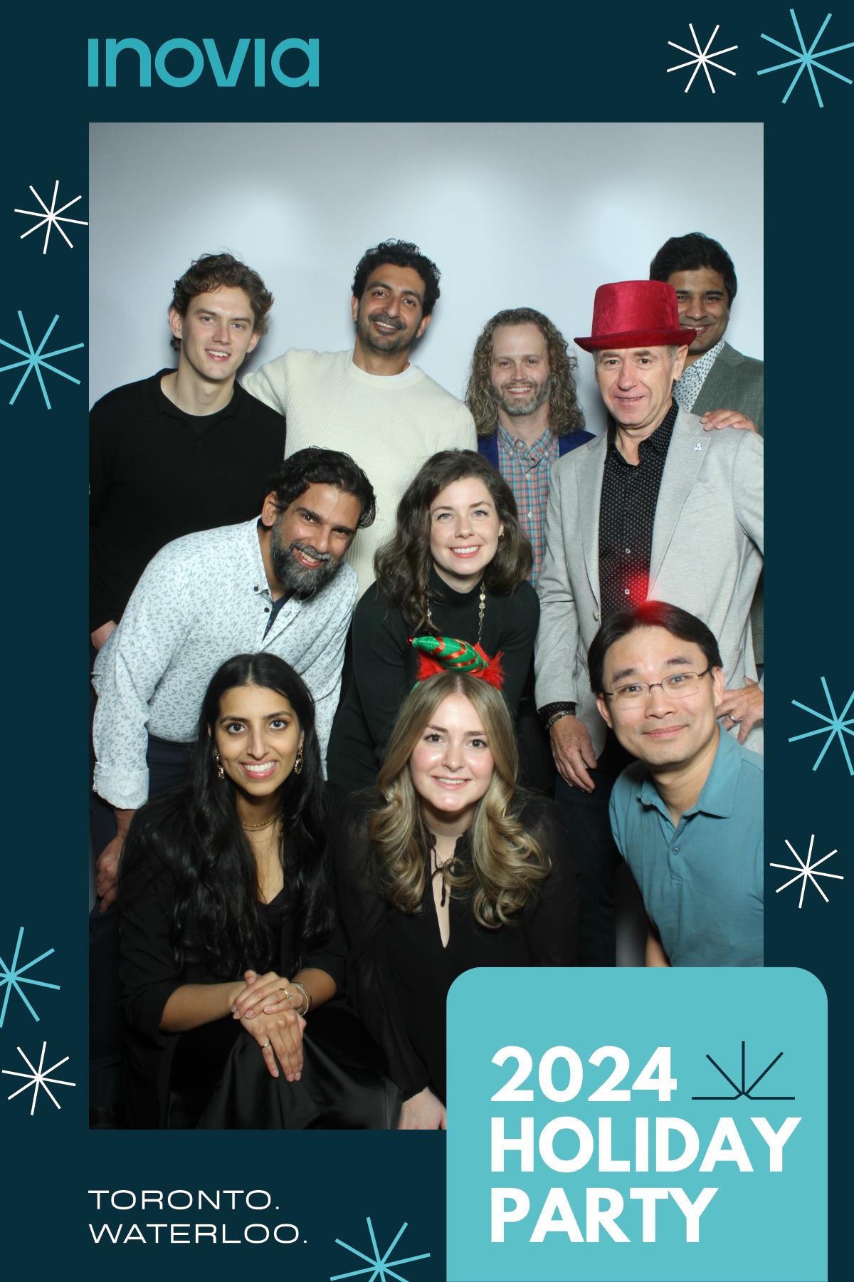 Inovia 2024 Holiday Party | View more photos from the event at gallery.myselfiemirror.ca/u/romanmyselfiemirrorca/Inovia-2024-Holiday-Party