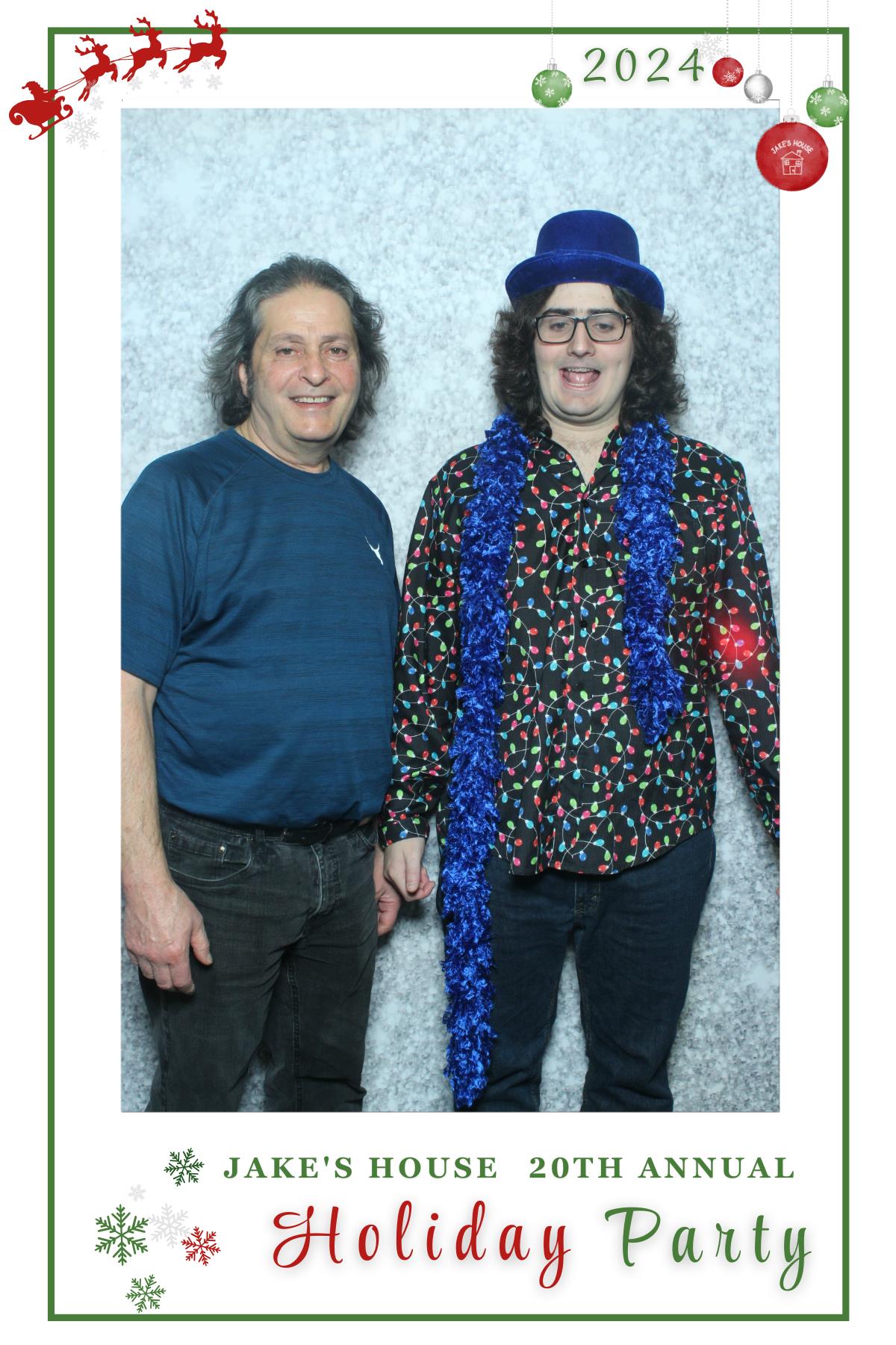 Jake's House 20th Annual Holiday Party | View more photos from the event at gallery.myselfiemirror.ca/u/romanmyselfiemirrorca/Jakes-House-20th-Annual-Holiday-Party