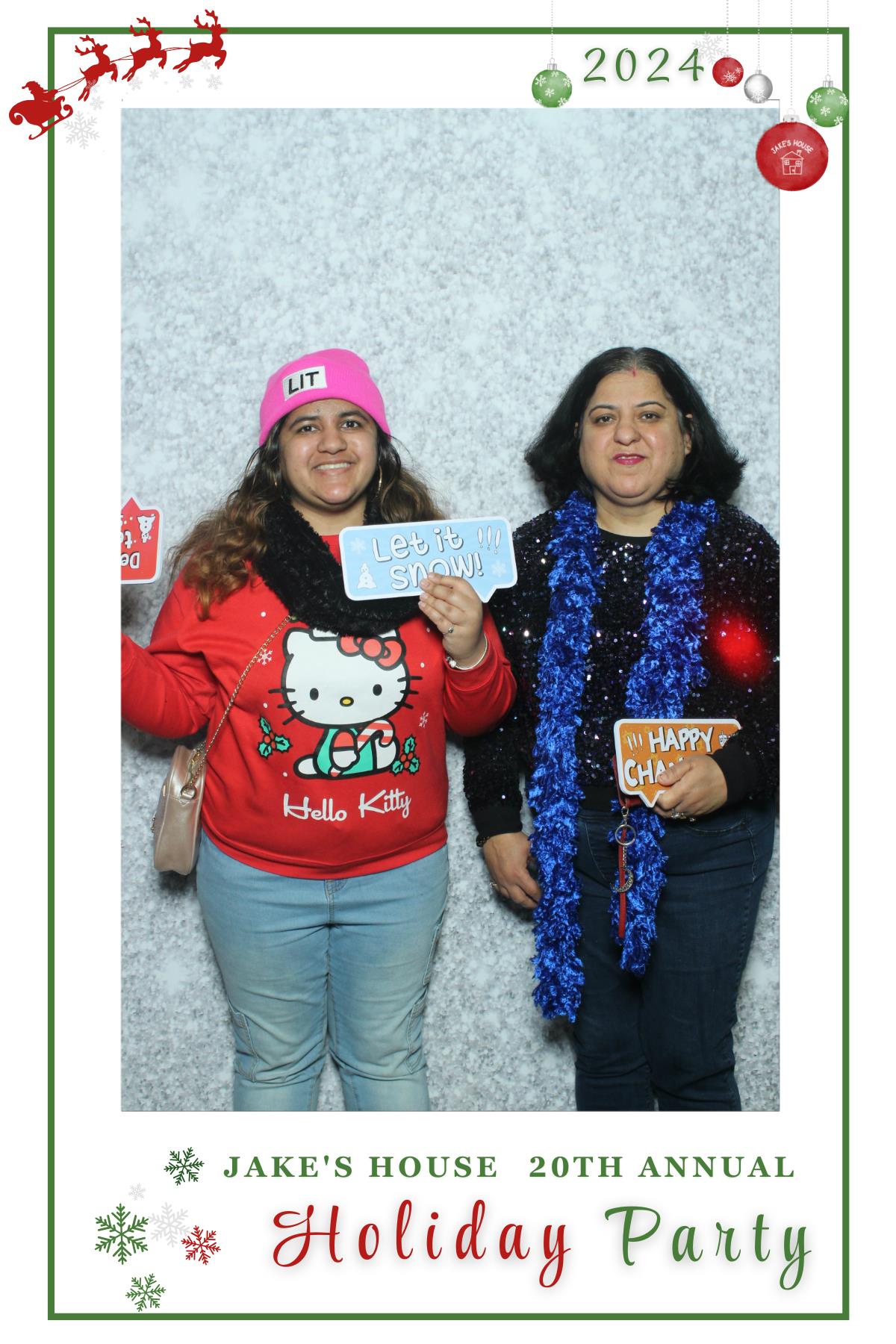 Jake's House 20th Annual Holiday Party | View more photos from the event at gallery.myselfiemirror.ca/u/romanmyselfiemirrorca/Jakes-House-20th-Annual-Holiday-Party