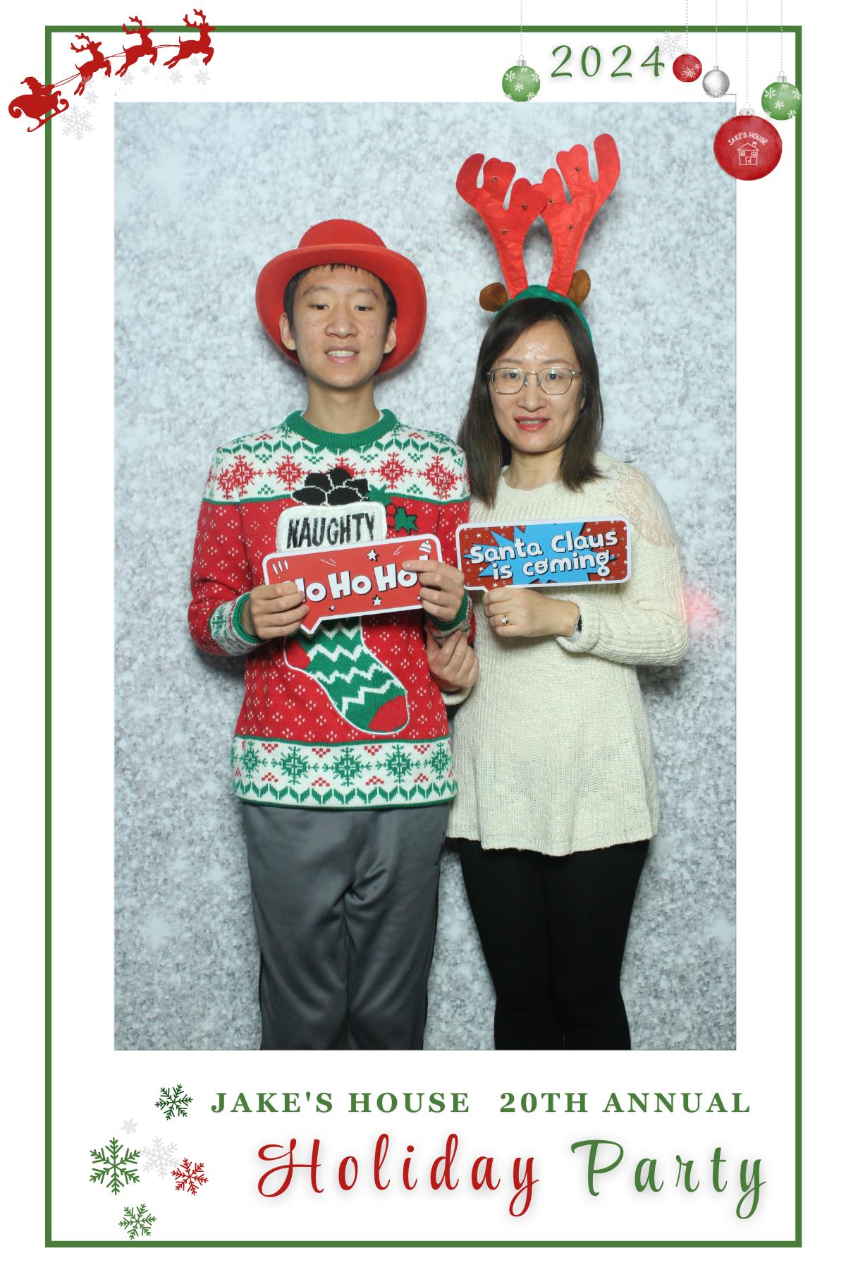 Jake's House 20th Annual Holiday Party | View more photos from the event at gallery.myselfiemirror.ca/u/romanmyselfiemirrorca/Jakes-House-20th-Annual-Holiday-Party