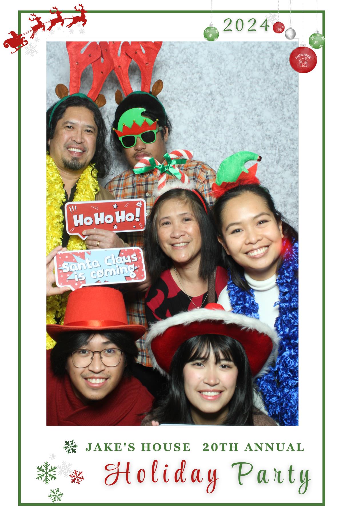 Jake's House 20th Annual Holiday Party | View more photos from the event at gallery.myselfiemirror.ca/u/romanmyselfiemirrorca/Jakes-House-20th-Annual-Holiday-Party