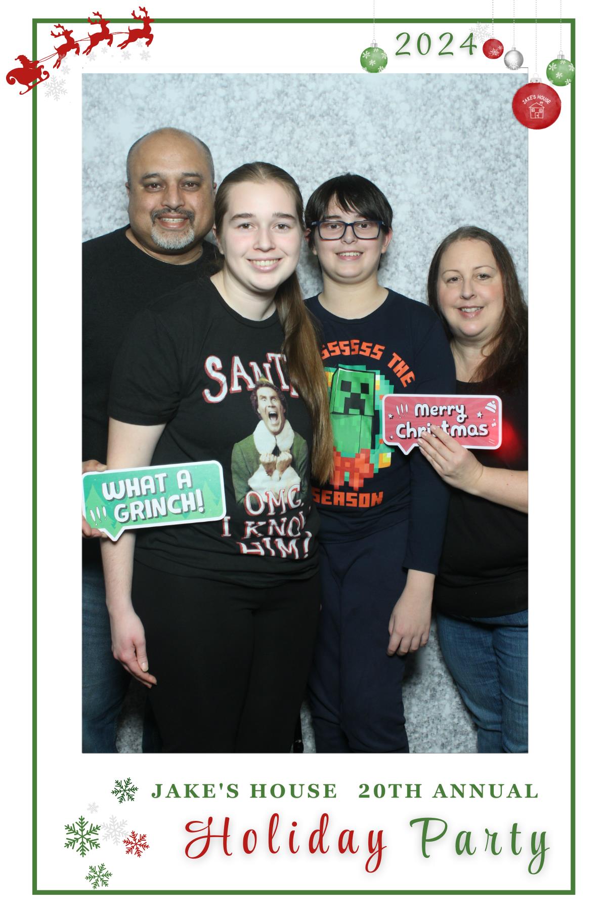 Jake's House 20th Annual Holiday Party | View more photos from the event at gallery.myselfiemirror.ca/u/romanmyselfiemirrorca/Jakes-House-20th-Annual-Holiday-Party