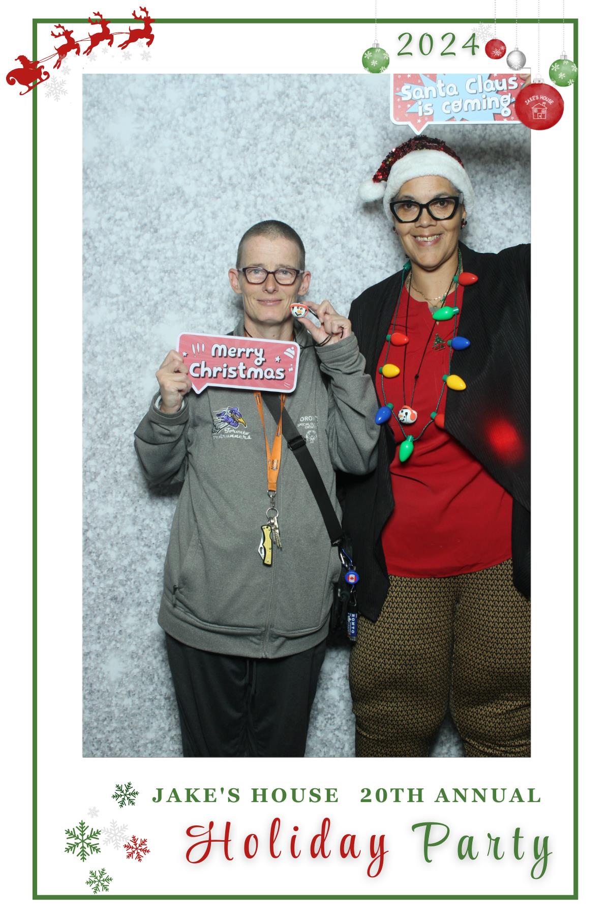 Jake's House 20th Annual Holiday Party | View more photos from the event at gallery.myselfiemirror.ca/u/romanmyselfiemirrorca/Jakes-House-20th-Annual-Holiday-Party