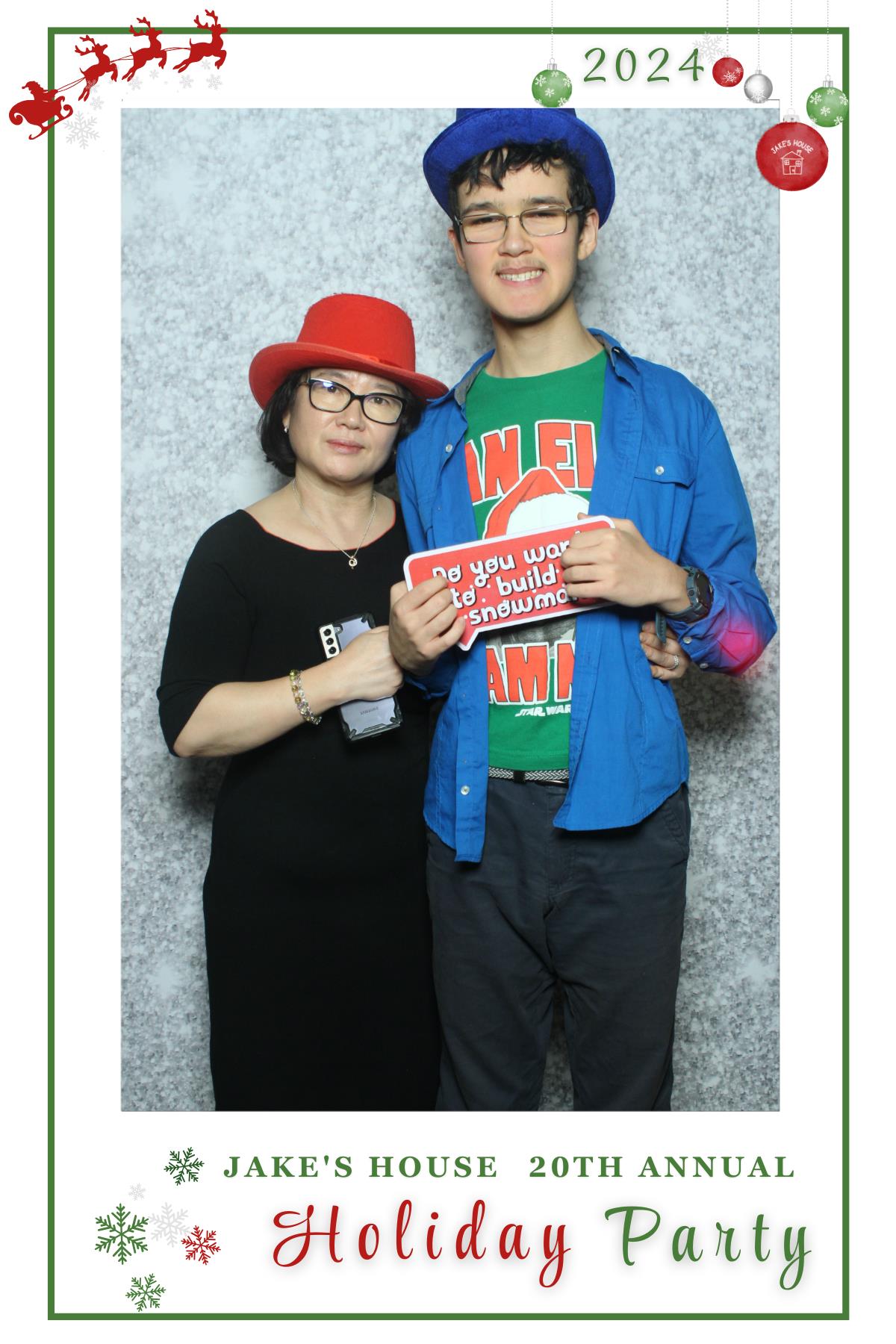 Jake's House 20th Annual Holiday Party | View more photos from the event at gallery.myselfiemirror.ca/u/romanmyselfiemirrorca/Jakes-House-20th-Annual-Holiday-Party