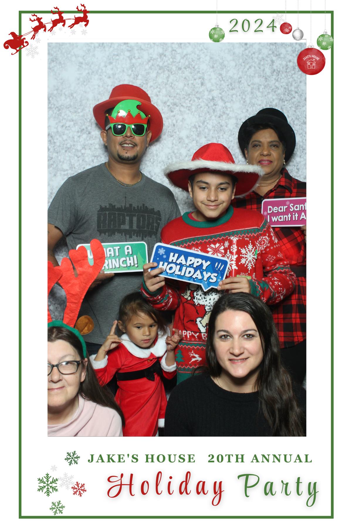 Jake's House 20th Annual Holiday Party | View more photos from the event at gallery.myselfiemirror.ca/u/romanmyselfiemirrorca/Jakes-House-20th-Annual-Holiday-Party