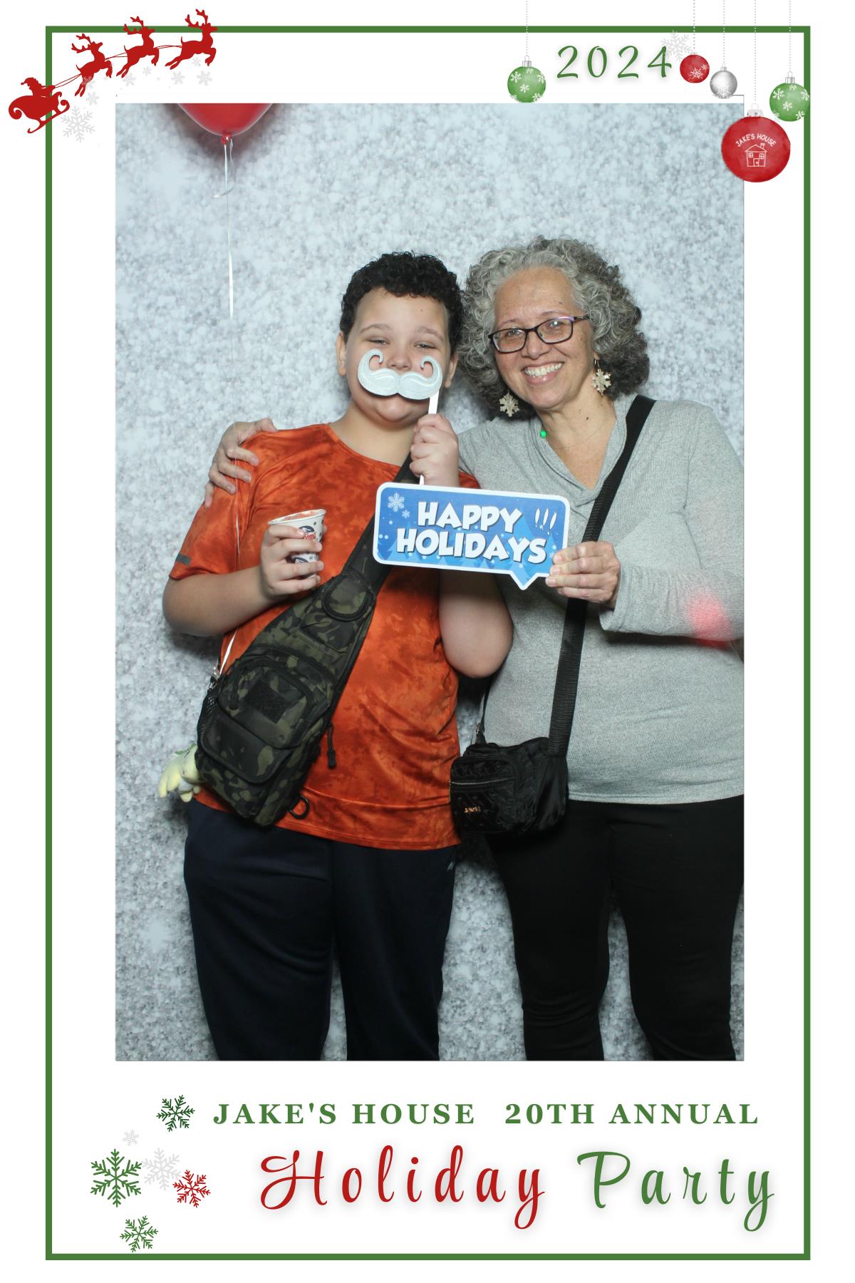 Jake's House 20th Annual Holiday Party | View more photos from the event at gallery.myselfiemirror.ca/u/romanmyselfiemirrorca/Jakes-House-20th-Annual-Holiday-Party