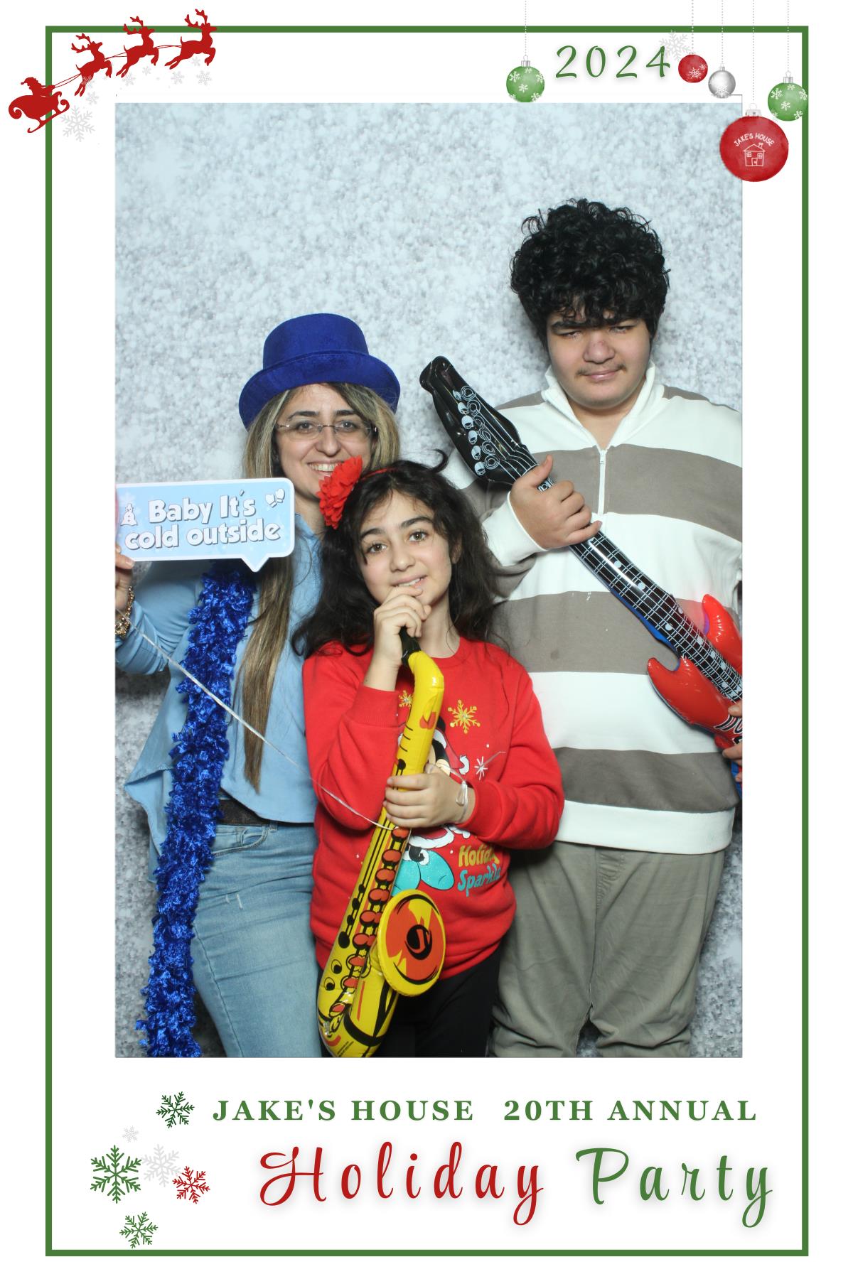 Jake's House 20th Annual Holiday Party | View more photos from the event at gallery.myselfiemirror.ca/u/romanmyselfiemirrorca/Jakes-House-20th-Annual-Holiday-Party