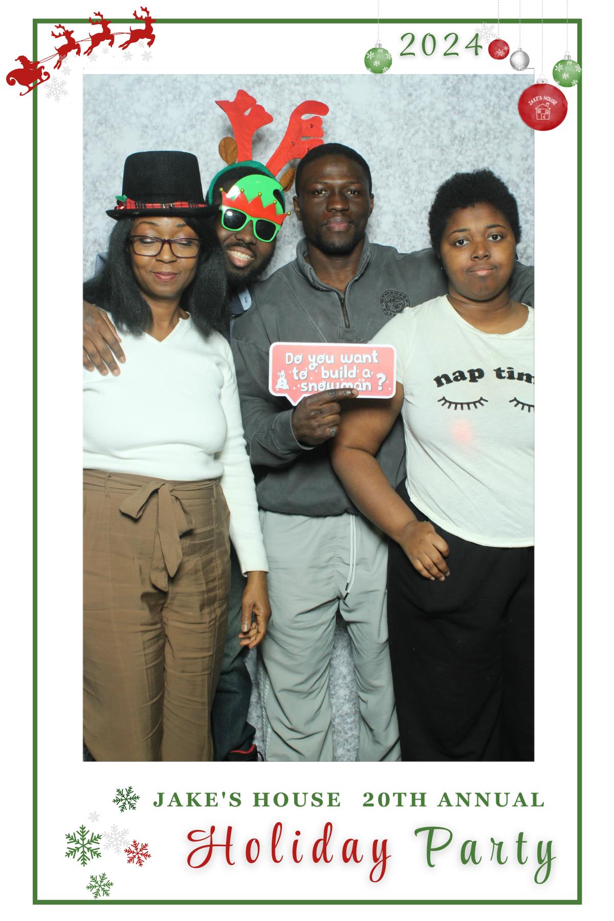 Jake's House 20th Annual Holiday Party | View more photos from the event at gallery.myselfiemirror.ca/u/romanmyselfiemirrorca/Jakes-House-20th-Annual-Holiday-Party