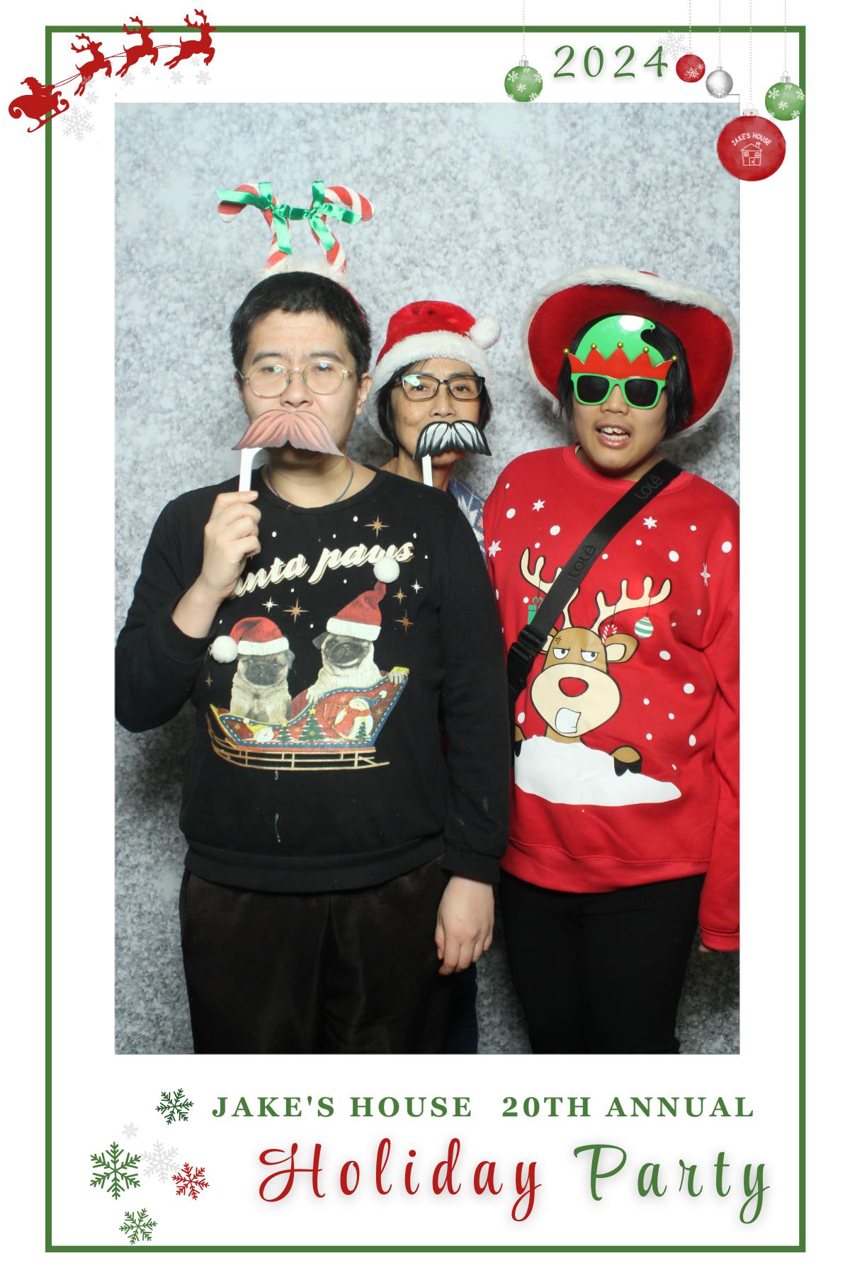 Jake's House 20th Annual Holiday Party | View more photos from the event at gallery.myselfiemirror.ca/u/romanmyselfiemirrorca/Jakes-House-20th-Annual-Holiday-Party