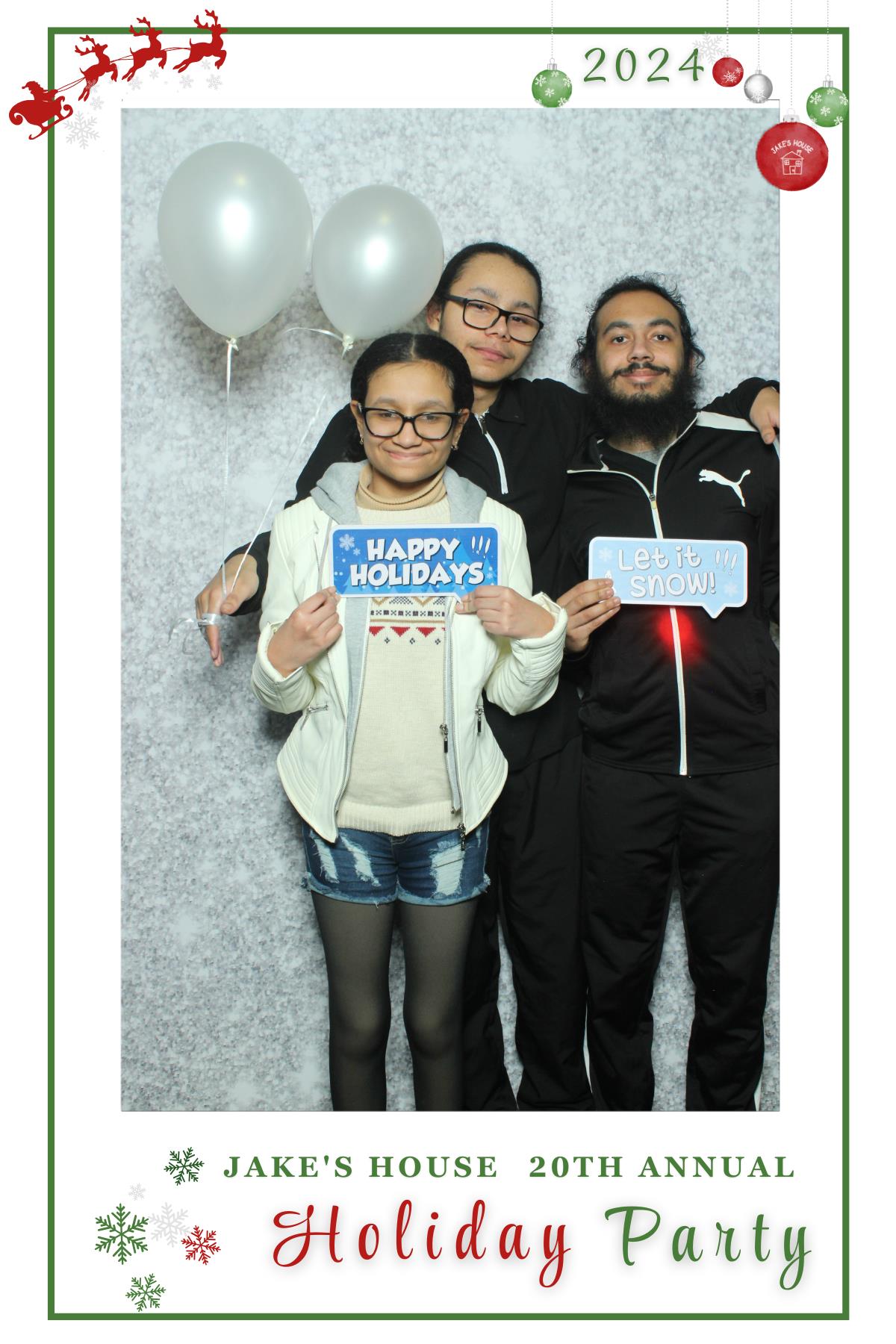 Jake's House 20th Annual Holiday Party | View more photos from the event at gallery.myselfiemirror.ca/u/romanmyselfiemirrorca/Jakes-House-20th-Annual-Holiday-Party