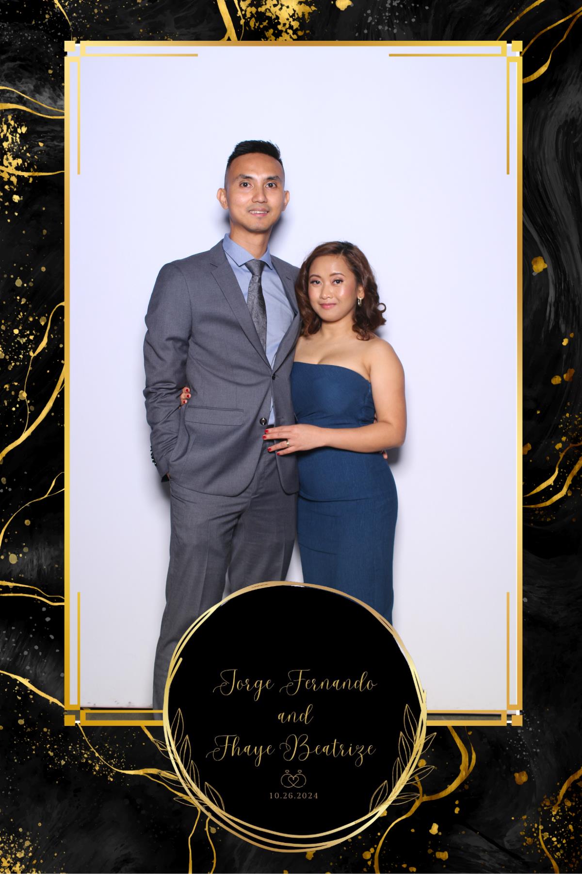 Jorge & Fhaye | View more photos from the event at gallery.myselfiemirror.ca/u/romanmyselfiemirrorca/Jorge-Fhaye