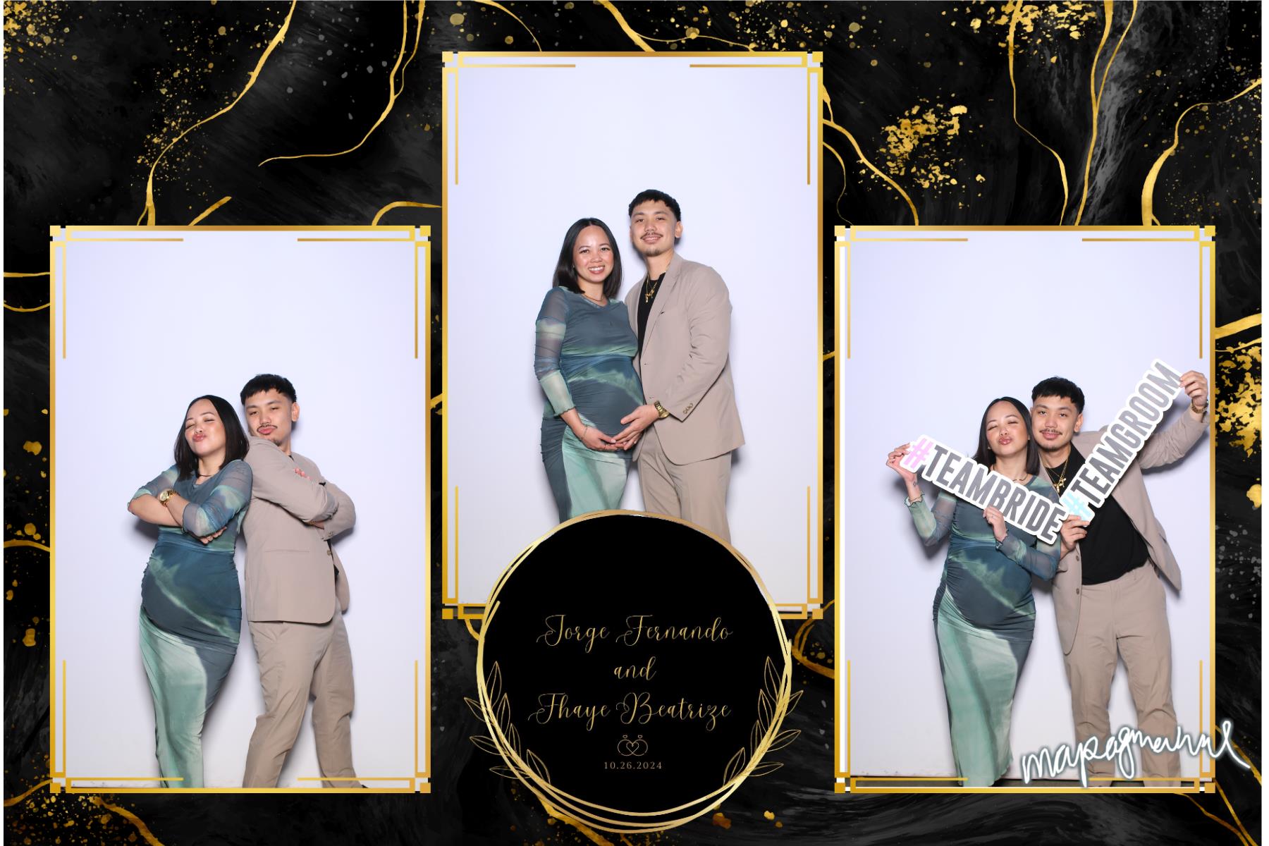 Jorge & Fhaye | View more photos from the event at gallery.myselfiemirror.ca/u/romanmyselfiemirrorca/Jorge-Fhaye