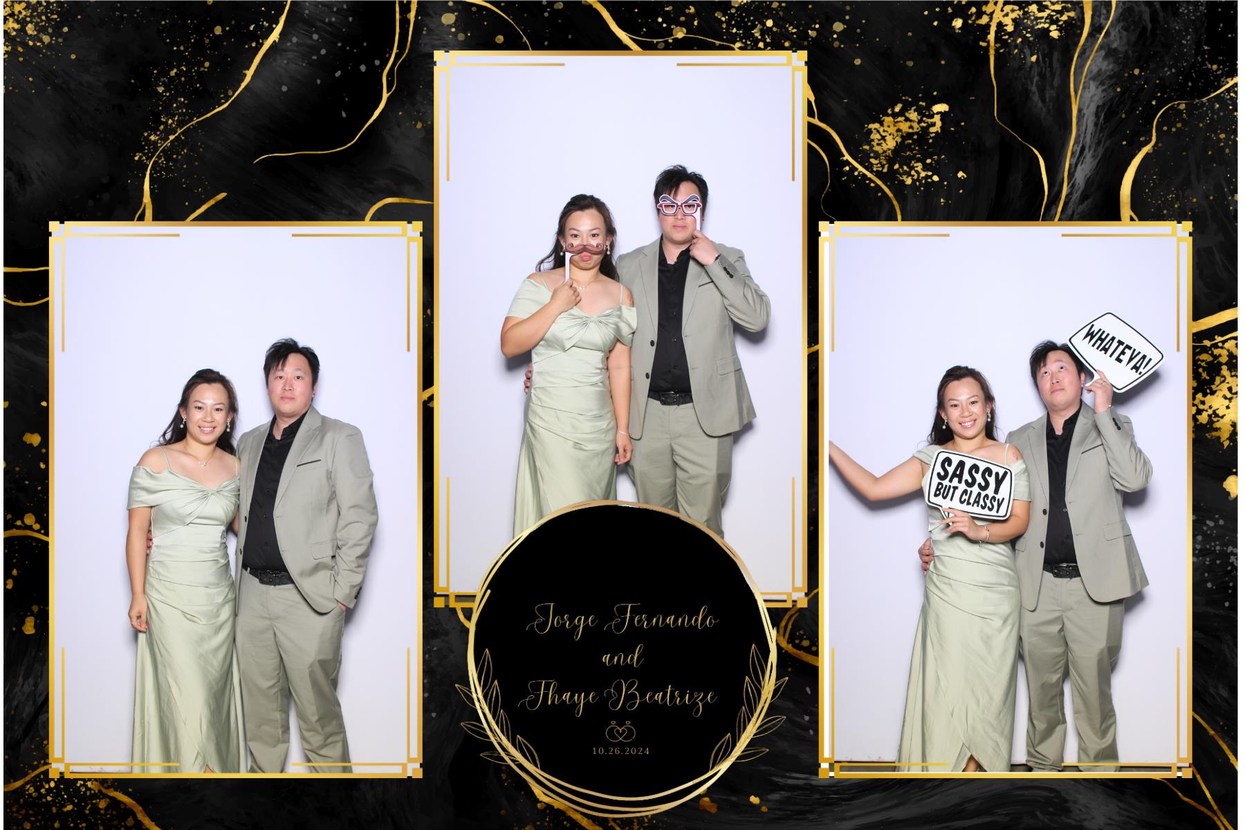 Jorge & Fhaye | View more photos from the event at gallery.myselfiemirror.ca/u/romanmyselfiemirrorca/Jorge-Fhaye