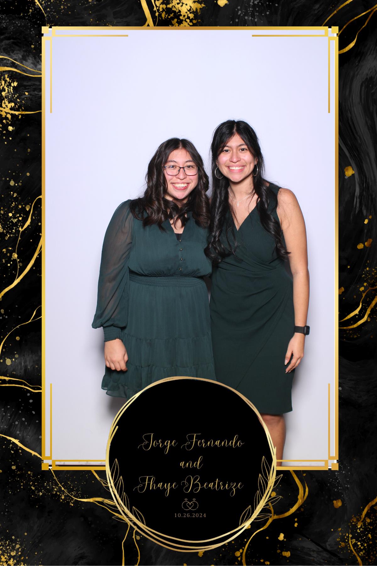 Jorge & Fhaye | View more photos from the event at gallery.myselfiemirror.ca/u/romanmyselfiemirrorca/Jorge-Fhaye