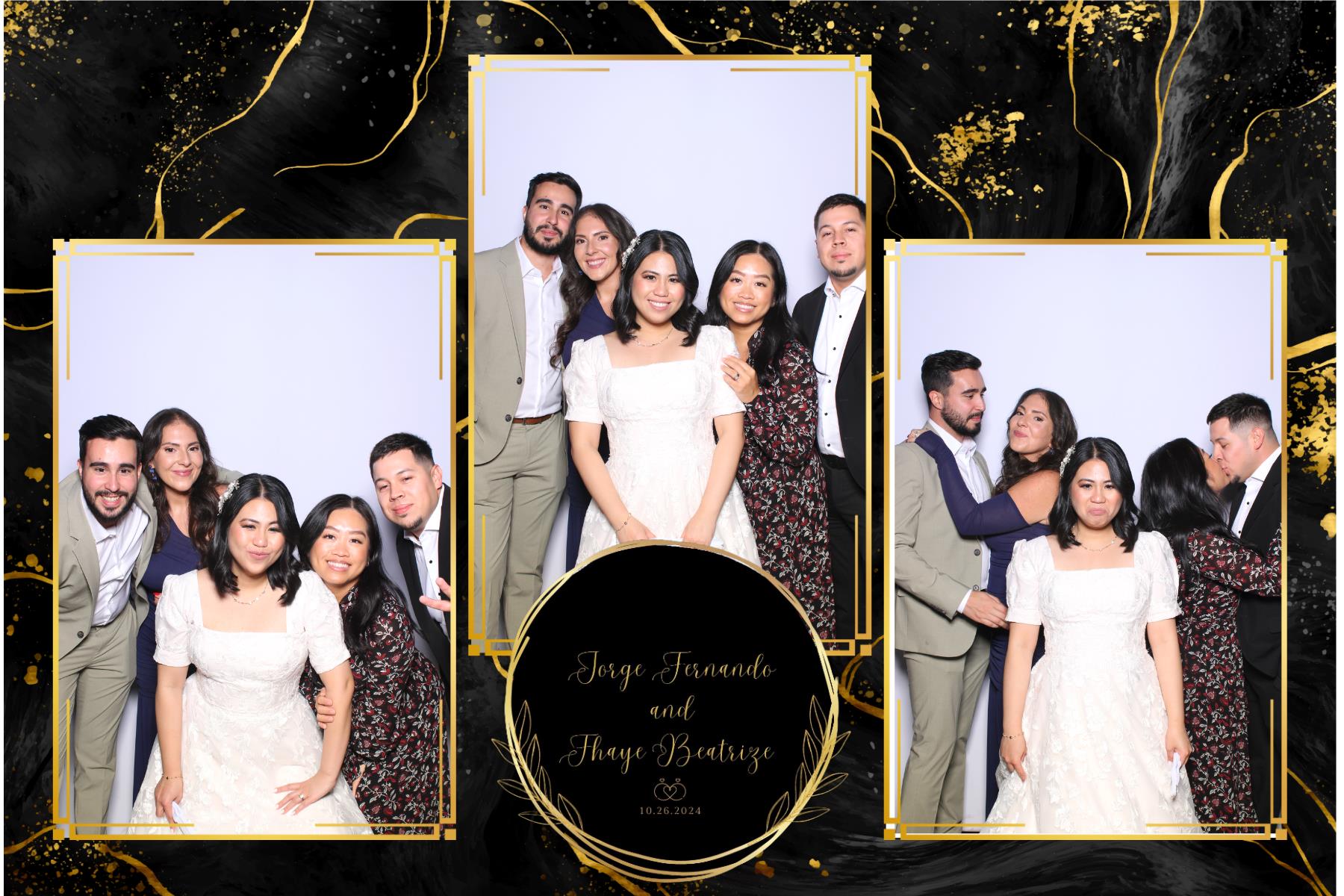 Jorge & Fhaye | View more photos from the event at gallery.myselfiemirror.ca/u/romanmyselfiemirrorca/Jorge-Fhaye