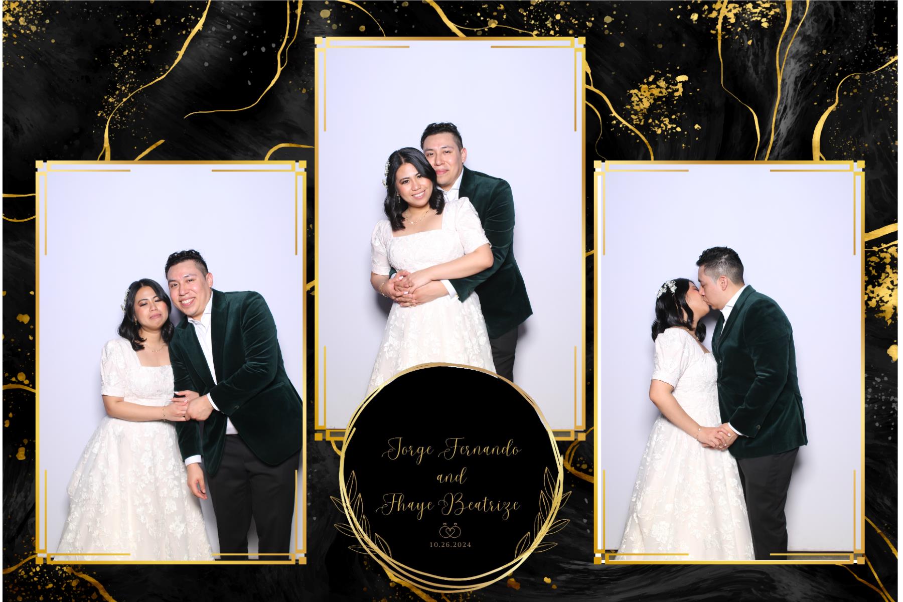 Jorge & Fhaye | View more photos from the event at gallery.myselfiemirror.ca/u/romanmyselfiemirrorca/Jorge-Fhaye