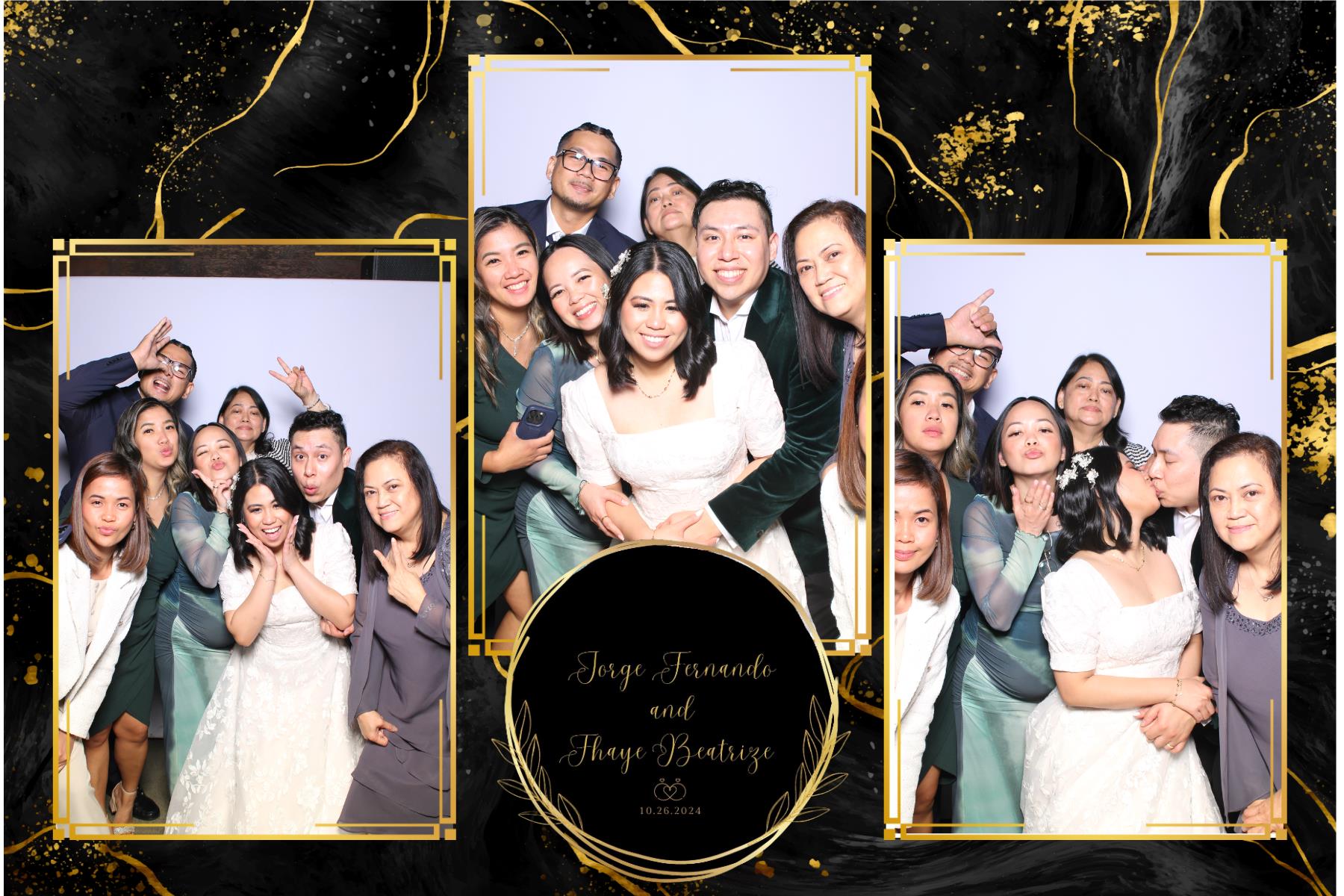 Jorge & Fhaye | View more photos from the event at gallery.myselfiemirror.ca/u/romanmyselfiemirrorca/Jorge-Fhaye