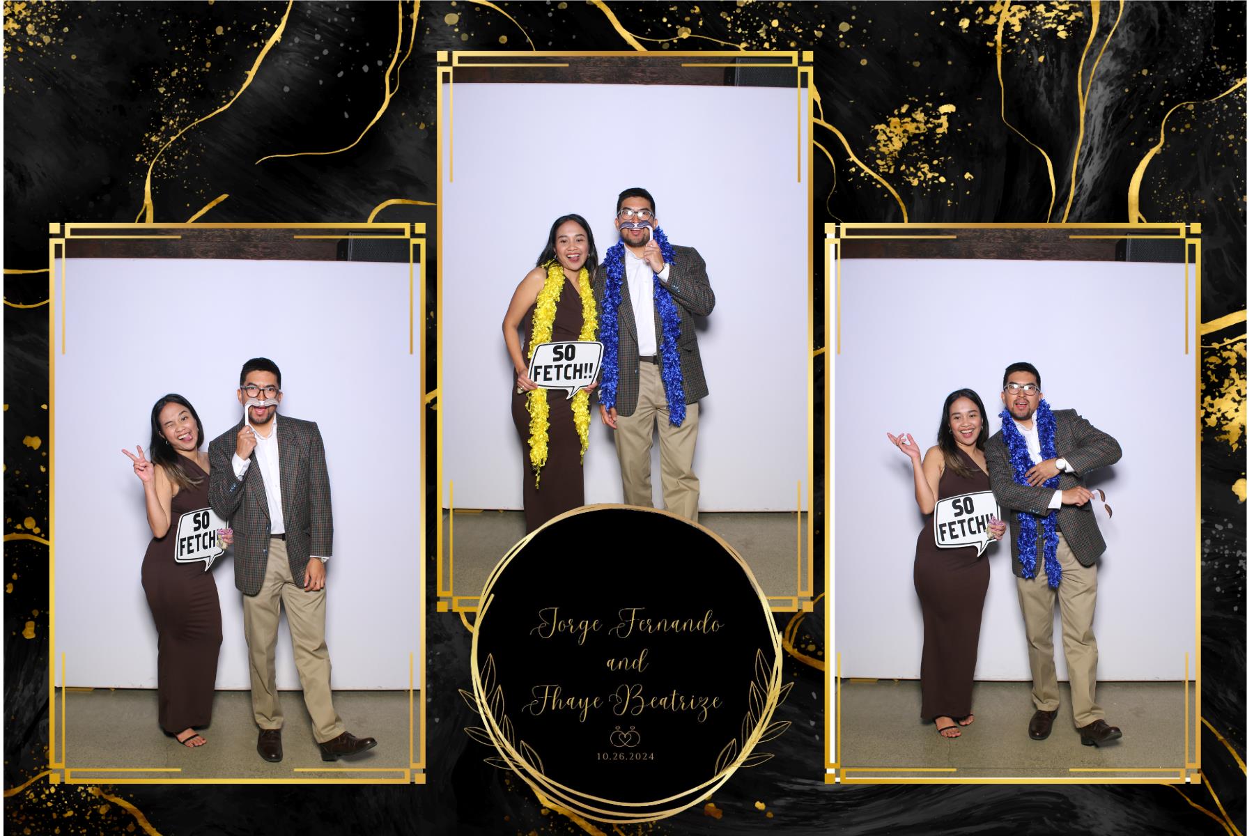 Jorge & Fhaye | View more photos from the event at gallery.myselfiemirror.ca/u/romanmyselfiemirrorca/Jorge-Fhaye