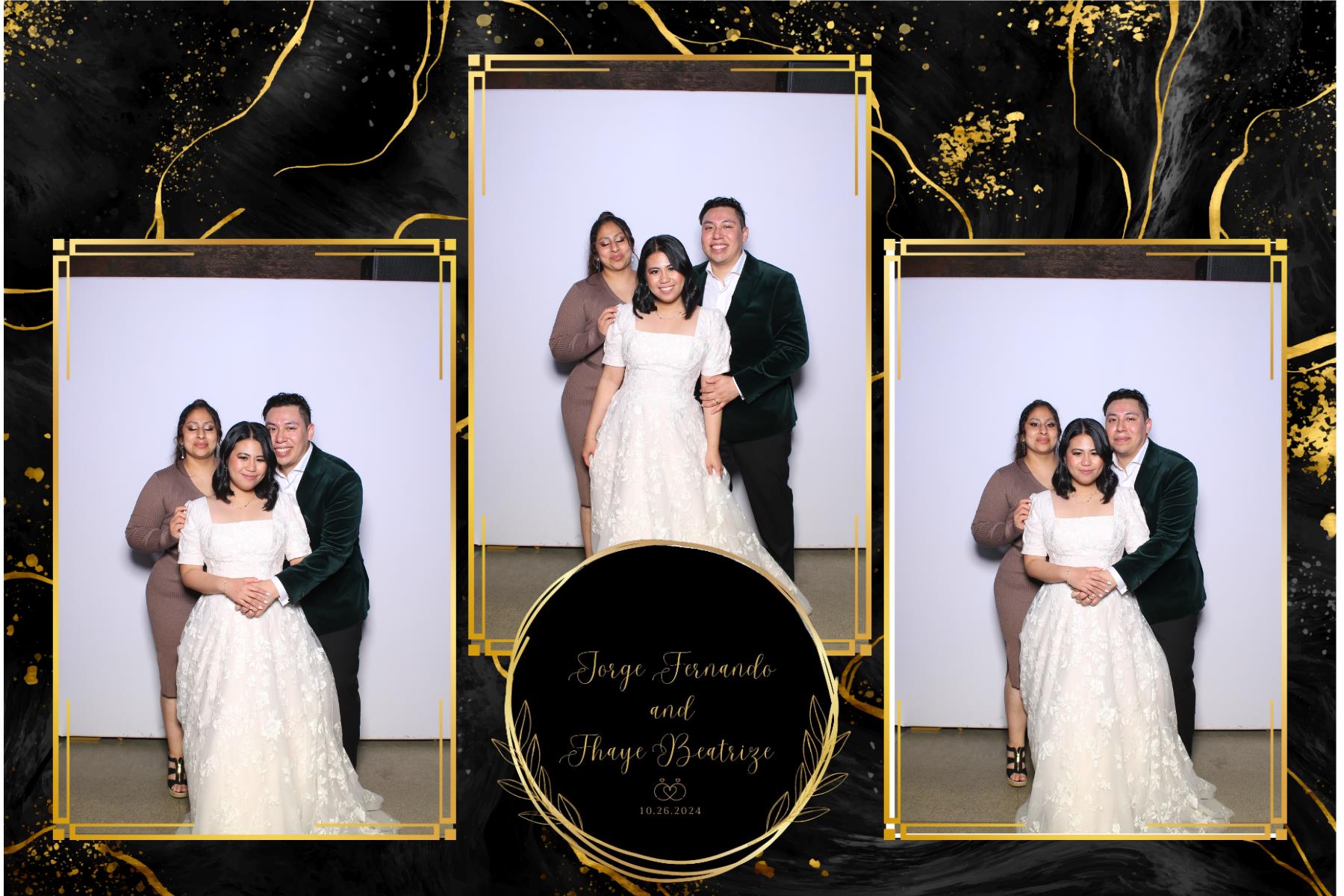 Jorge & Fhaye | View more photos from the event at gallery.myselfiemirror.ca/u/romanmyselfiemirrorca/Jorge-Fhaye