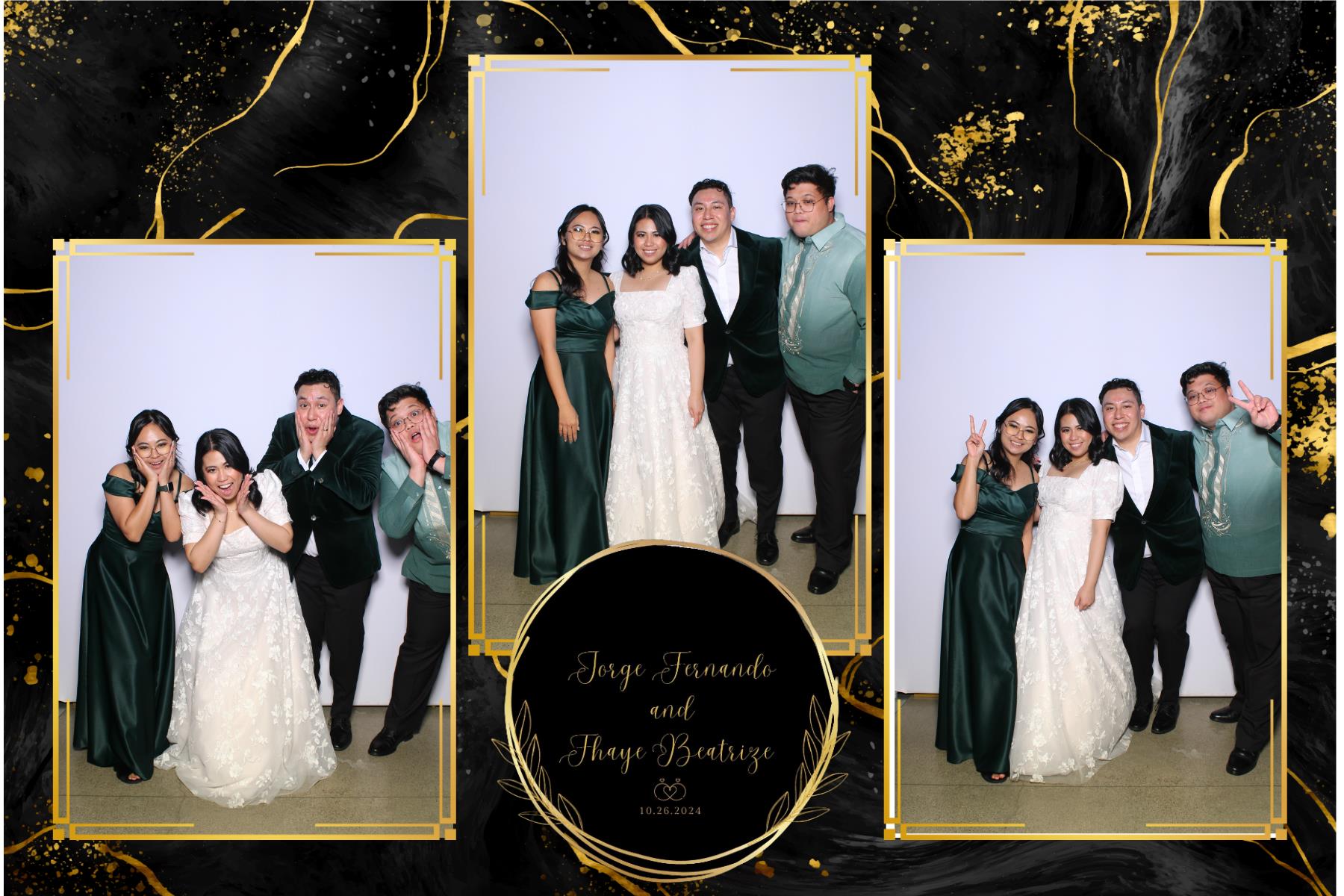 Jorge & Fhaye | View more photos from the event at gallery.myselfiemirror.ca/u/romanmyselfiemirrorca/Jorge-Fhaye