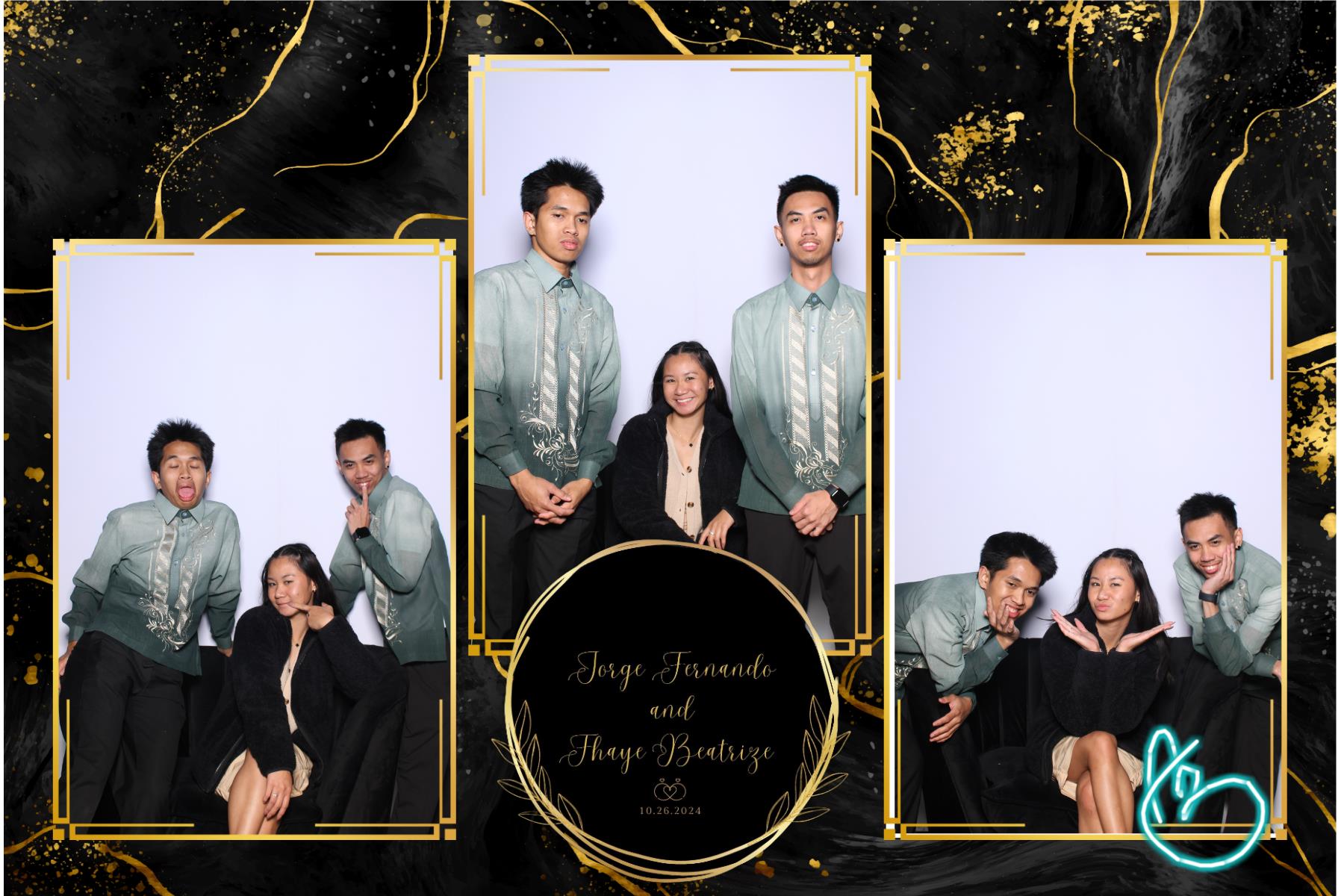 Jorge & Fhaye | View more photos from the event at gallery.myselfiemirror.ca/u/romanmyselfiemirrorca/Jorge-Fhaye