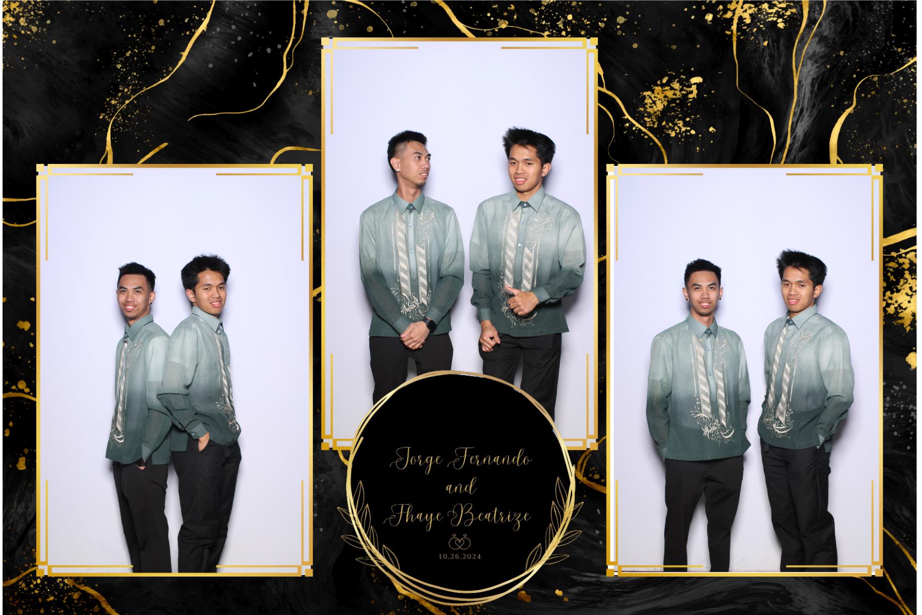 Jorge & Fhaye | View more photos from the event at gallery.myselfiemirror.ca/u/romanmyselfiemirrorca/Jorge-Fhaye