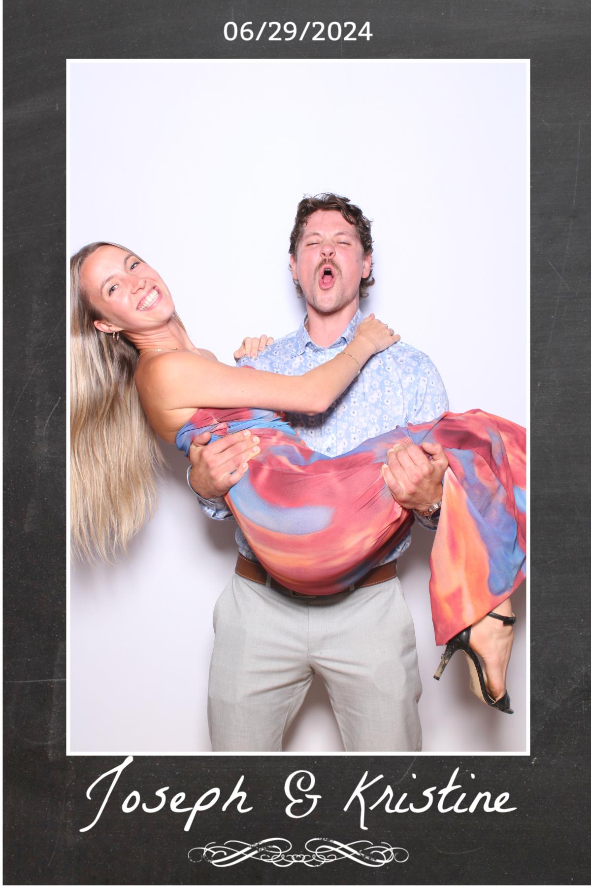 Joseph & Kristine | View more photos from the event at gallery.myselfiemirror.ca/u/romanmyselfiemirrorca/Joseph-Kristine