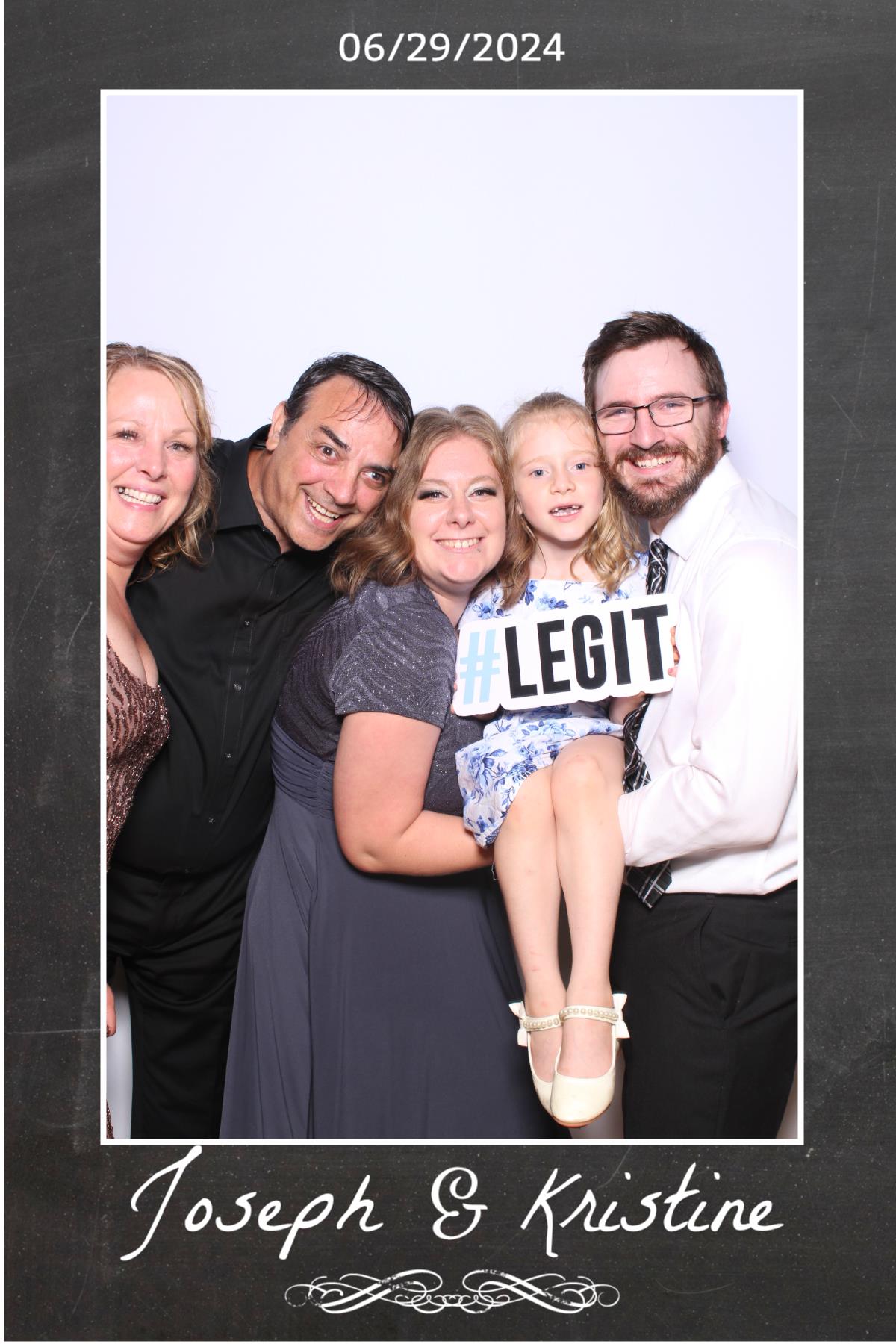 Joseph & Kristine | View more photos from the event at gallery.myselfiemirror.ca/u/romanmyselfiemirrorca/Joseph-Kristine