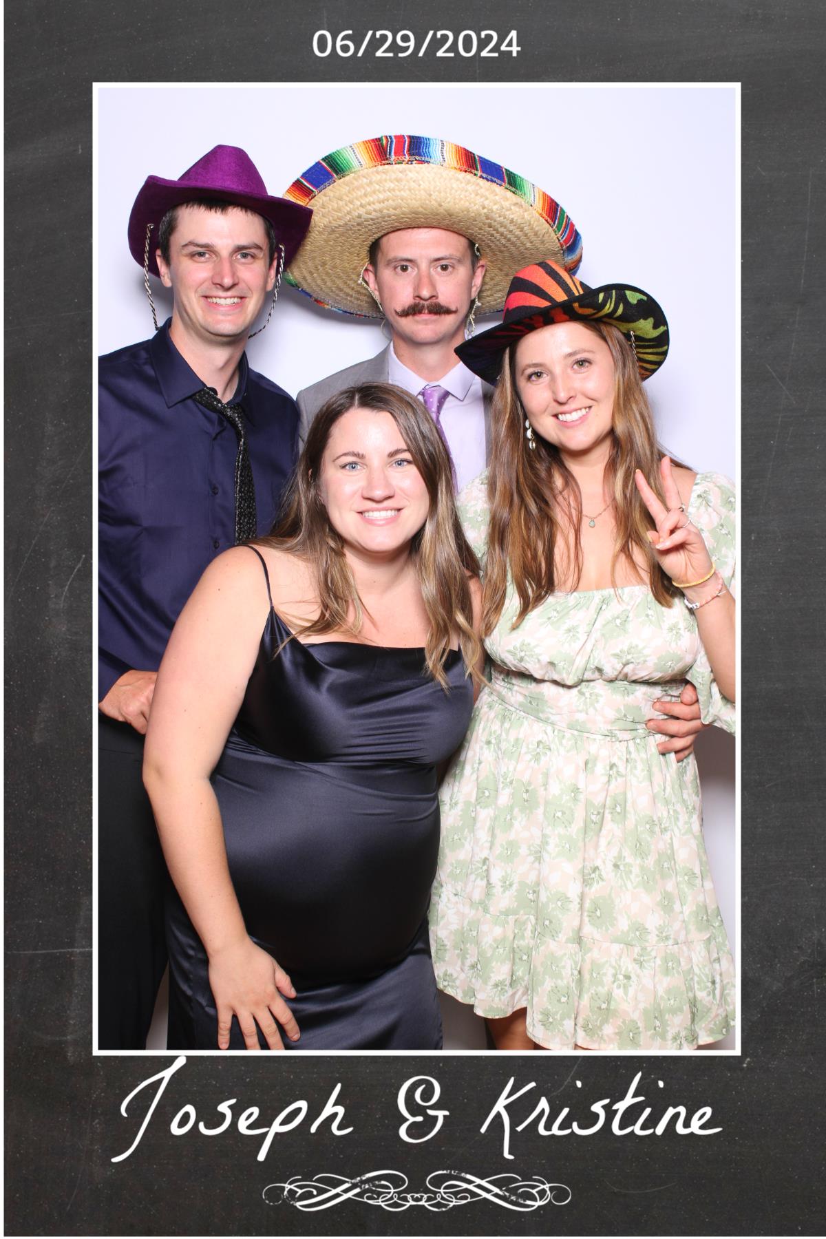 Joseph & Kristine | View more photos from the event at gallery.myselfiemirror.ca/u/romanmyselfiemirrorca/Joseph-Kristine