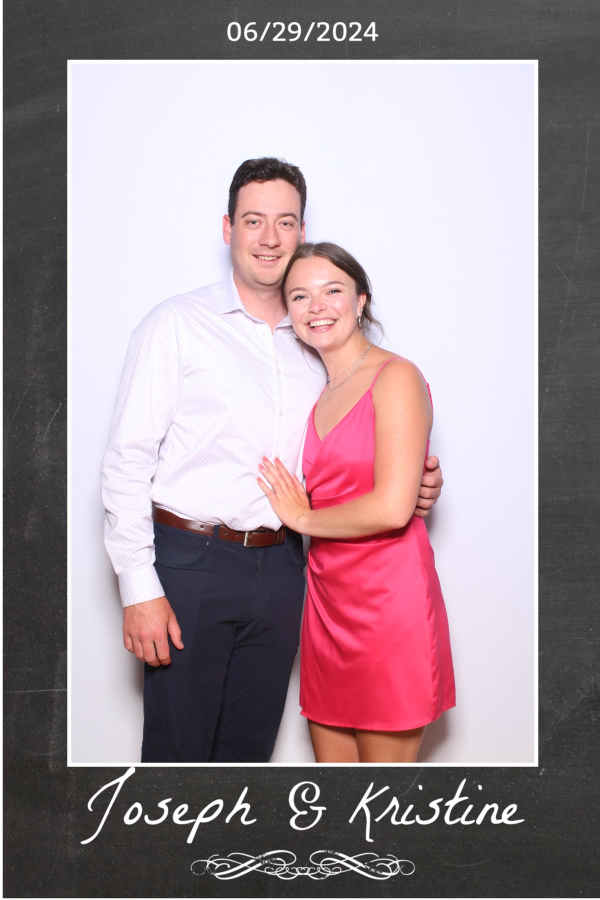 Joseph & Kristine | View more photos from the event at gallery.myselfiemirror.ca/u/romanmyselfiemirrorca/Joseph-Kristine