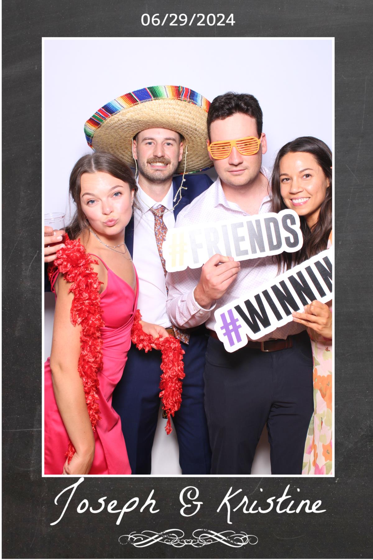 Joseph & Kristine | View more photos from the event at gallery.myselfiemirror.ca/u/romanmyselfiemirrorca/Joseph-Kristine