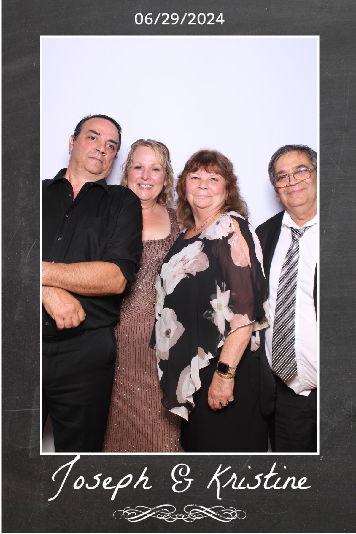 Joseph & Kristine | View more photos from the event at gallery.myselfiemirror.ca/u/romanmyselfiemirrorca/Joseph-Kristine