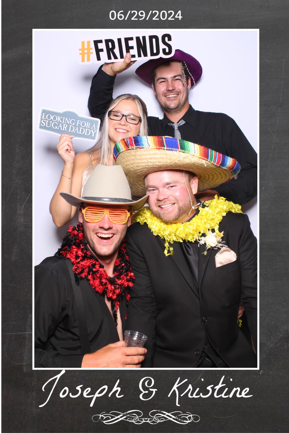 Joseph & Kristine | View more photos from the event at gallery.myselfiemirror.ca/u/romanmyselfiemirrorca/Joseph-Kristine