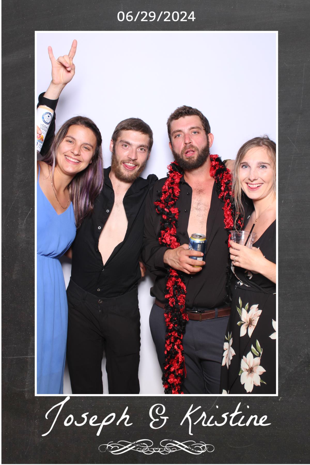 Joseph & Kristine | View more photos from the event at gallery.myselfiemirror.ca/u/romanmyselfiemirrorca/Joseph-Kristine