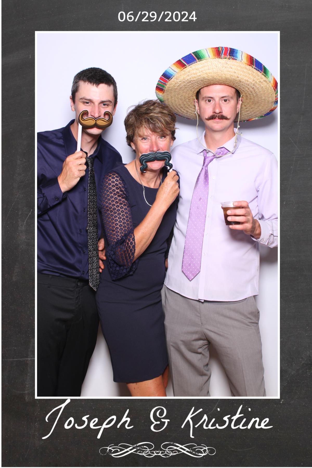 Joseph & Kristine | View more photos from the event at gallery.myselfiemirror.ca/u/romanmyselfiemirrorca/Joseph-Kristine