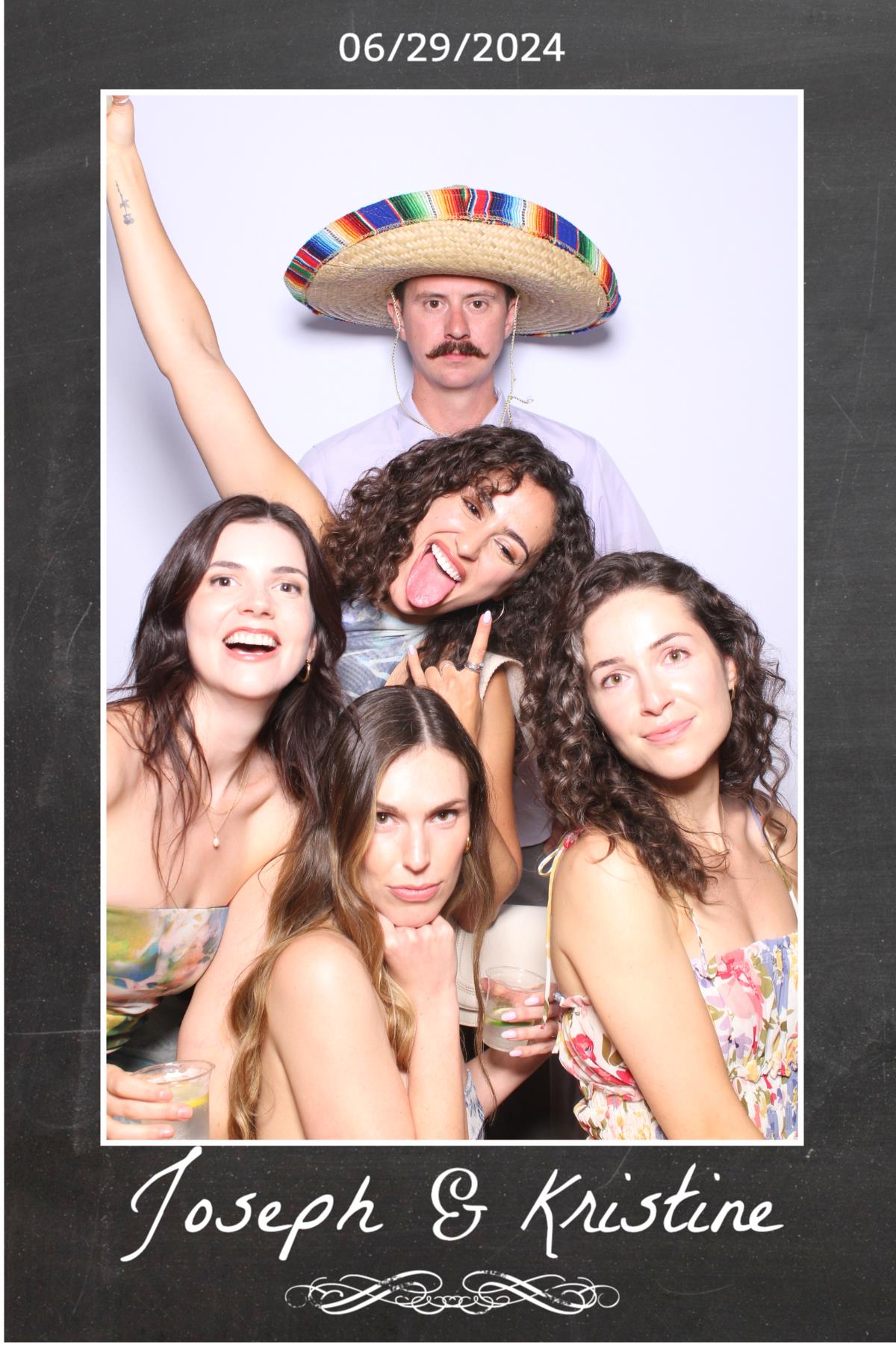 Joseph & Kristine | View more photos from the event at gallery.myselfiemirror.ca/u/romanmyselfiemirrorca/Joseph-Kristine