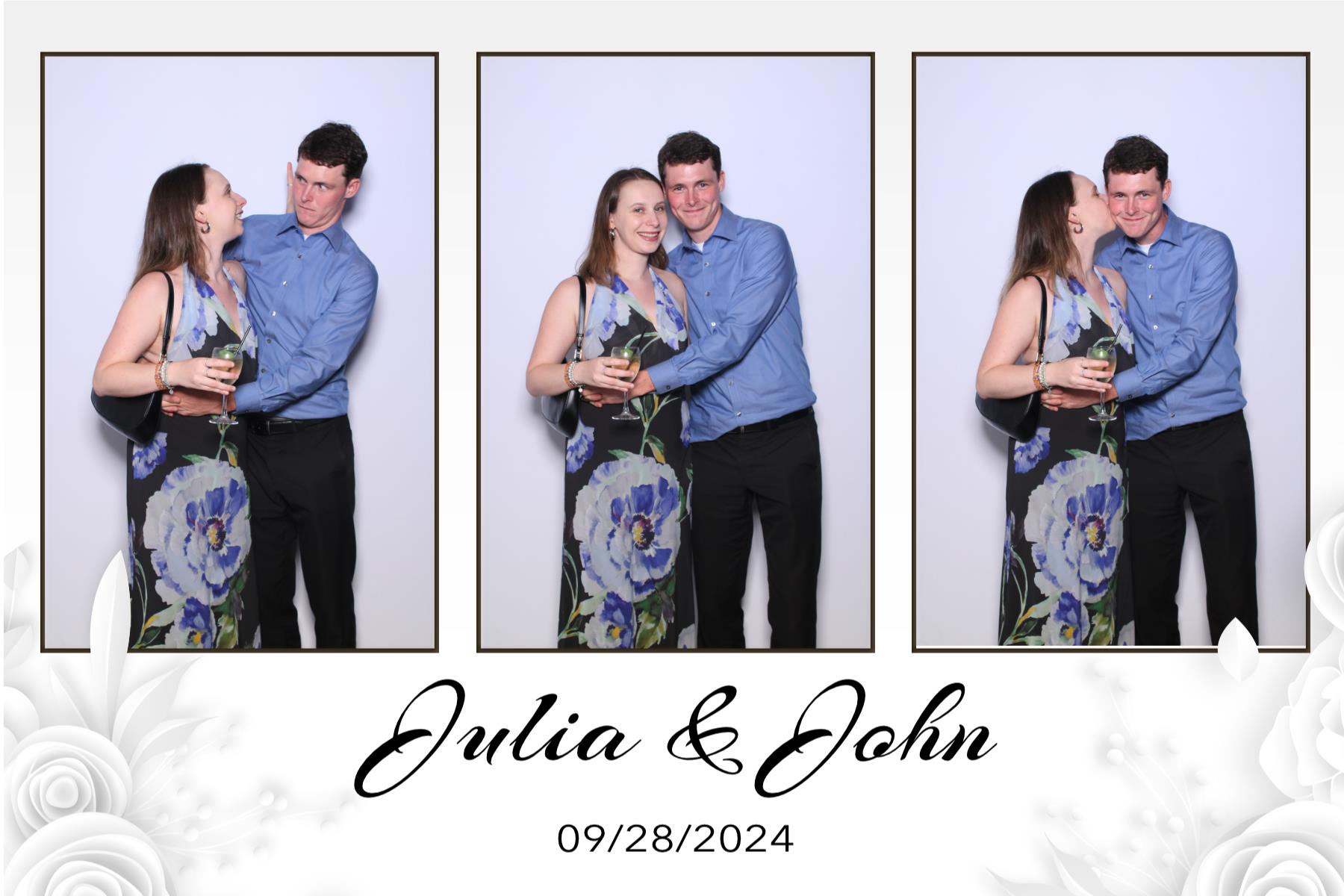 Julia & John | View more photos from the event at gallery.myselfiemirror.ca/u/romanmyselfiemirrorca/Julia-John