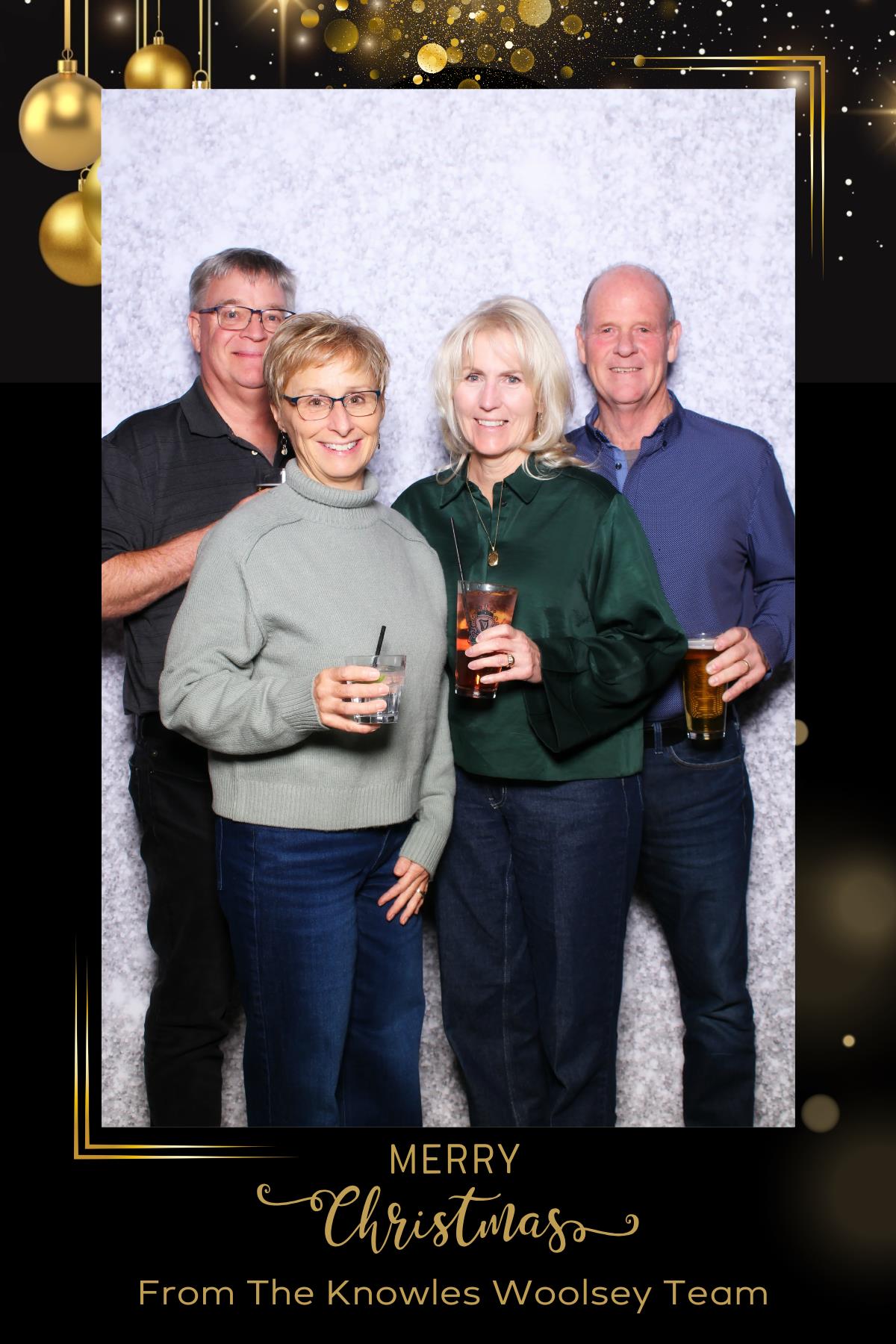 Knowles Woolsey Christmas Party | View more photos from the event at gallery.myselfiemirror.ca/u/romanmyselfiemirrorca/Knowles-Woolsey-Christmas-Party